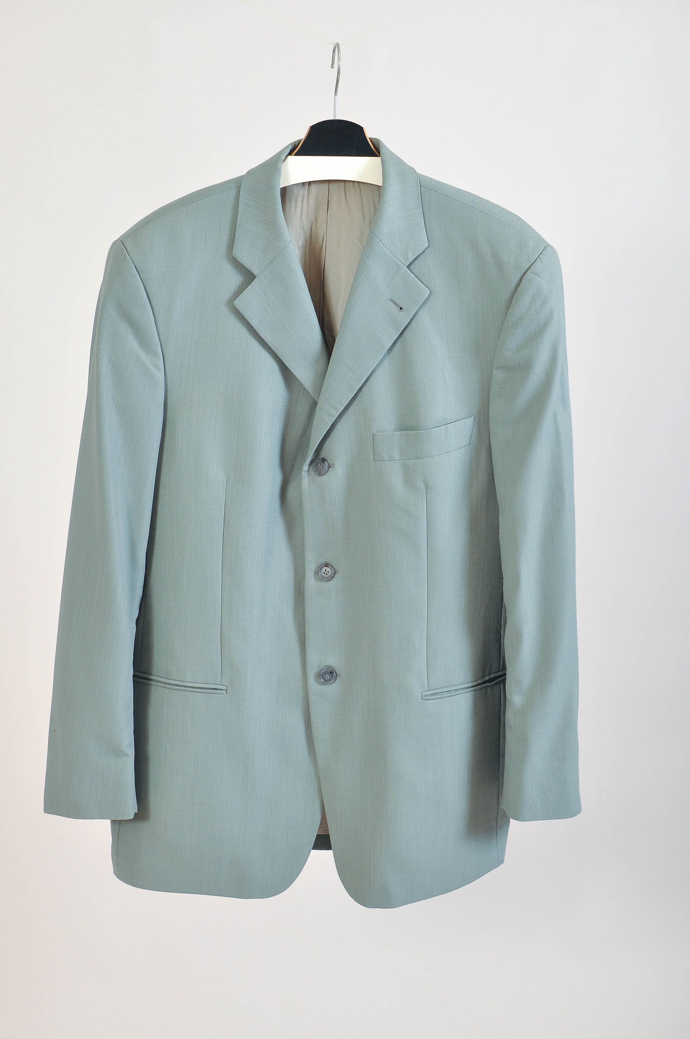 Strellson Grey-green blazer jacket Size 44R - 1 Thumbnail