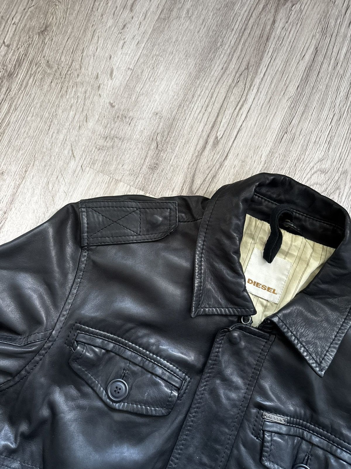 Diesel Diesel Single Rider Leather jacket Size US S / EU 44-46 / 1 - 10 Thumbnail
