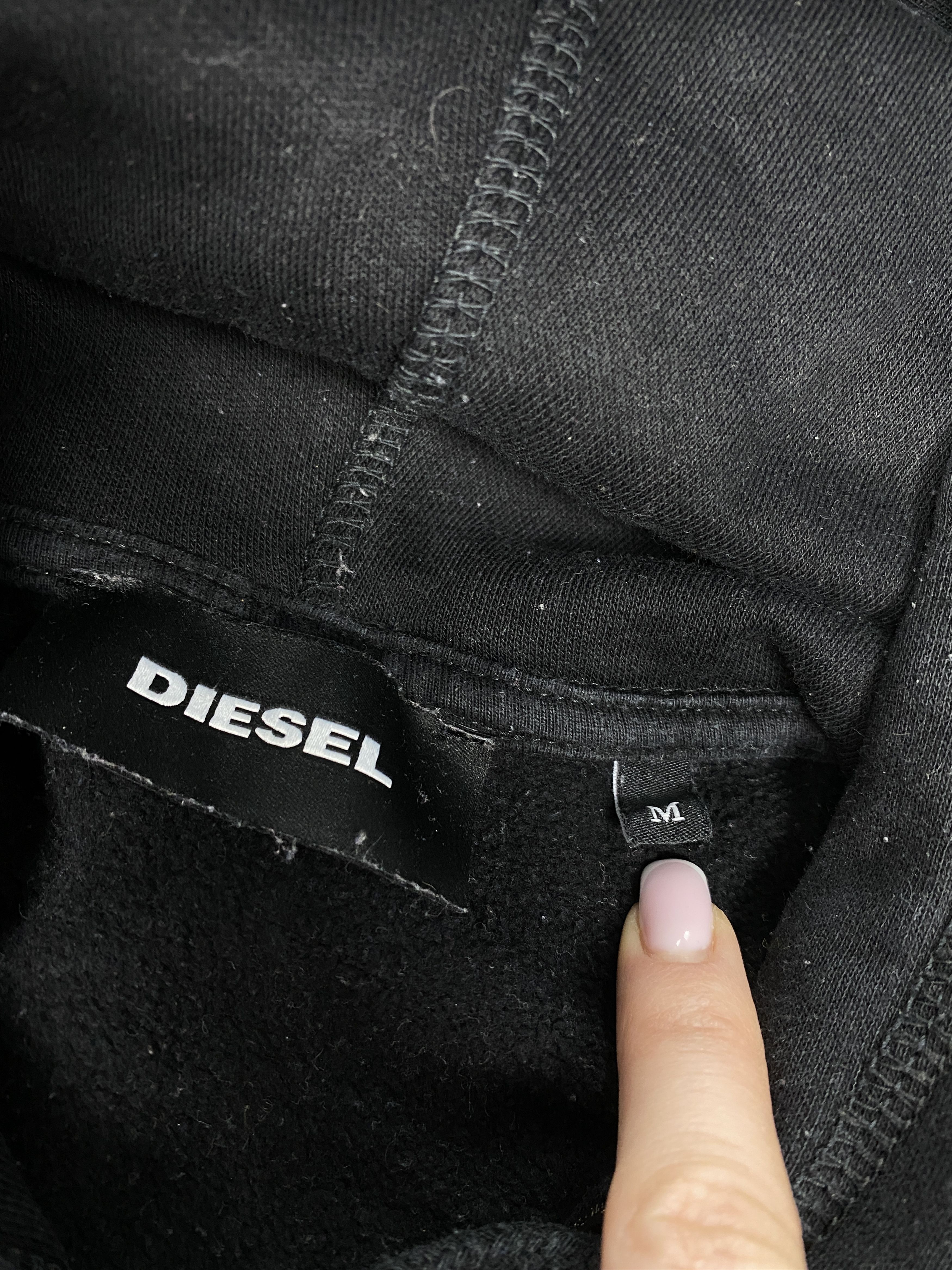 Diesel Diesel vintage big logo PUNK hoodie y2k Size US M / EU 48-50 / 2 - 5 Thumbnail
