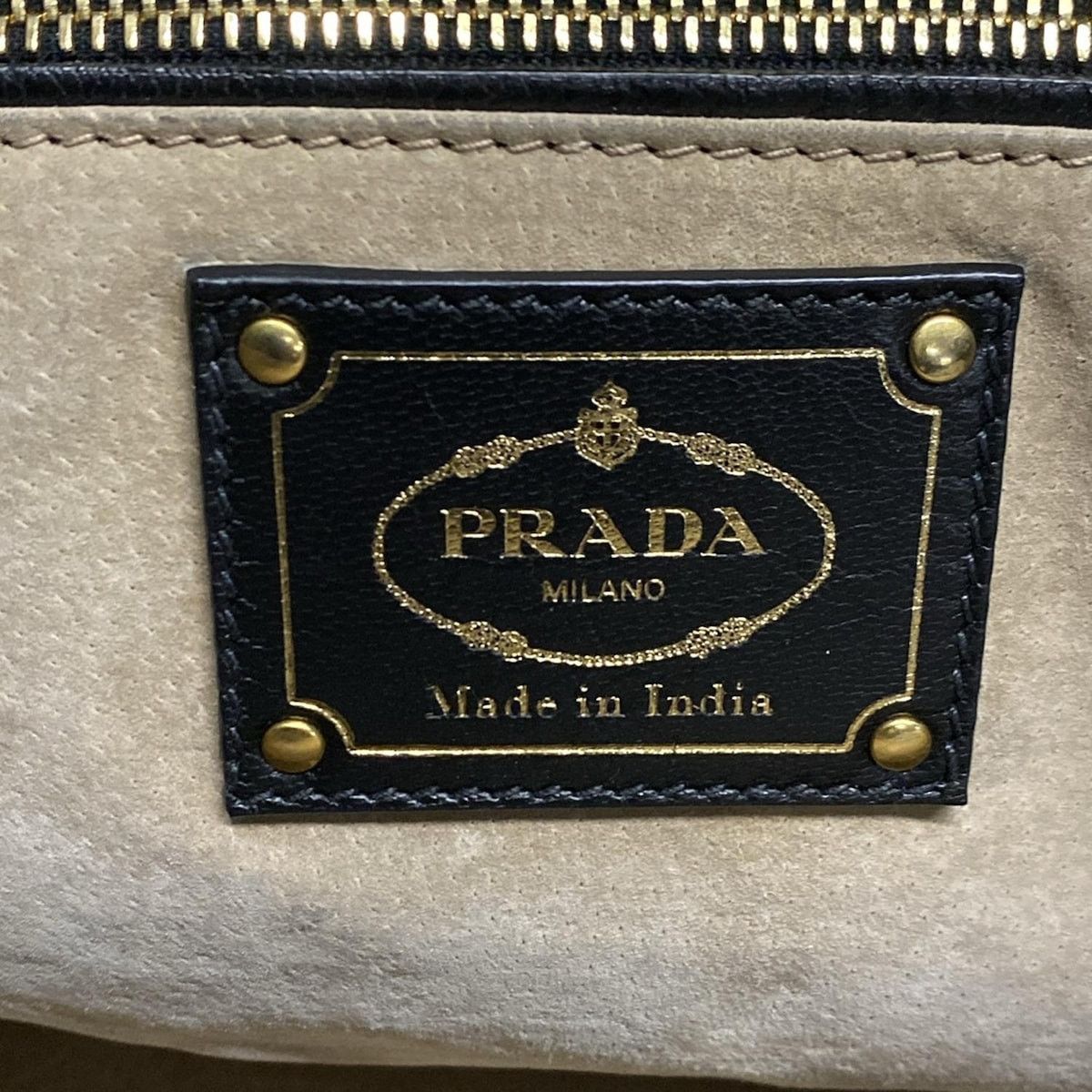 Prada PRADA Triangle Logo Tote Bag Size ONE SIZE - 11 Thumbnail