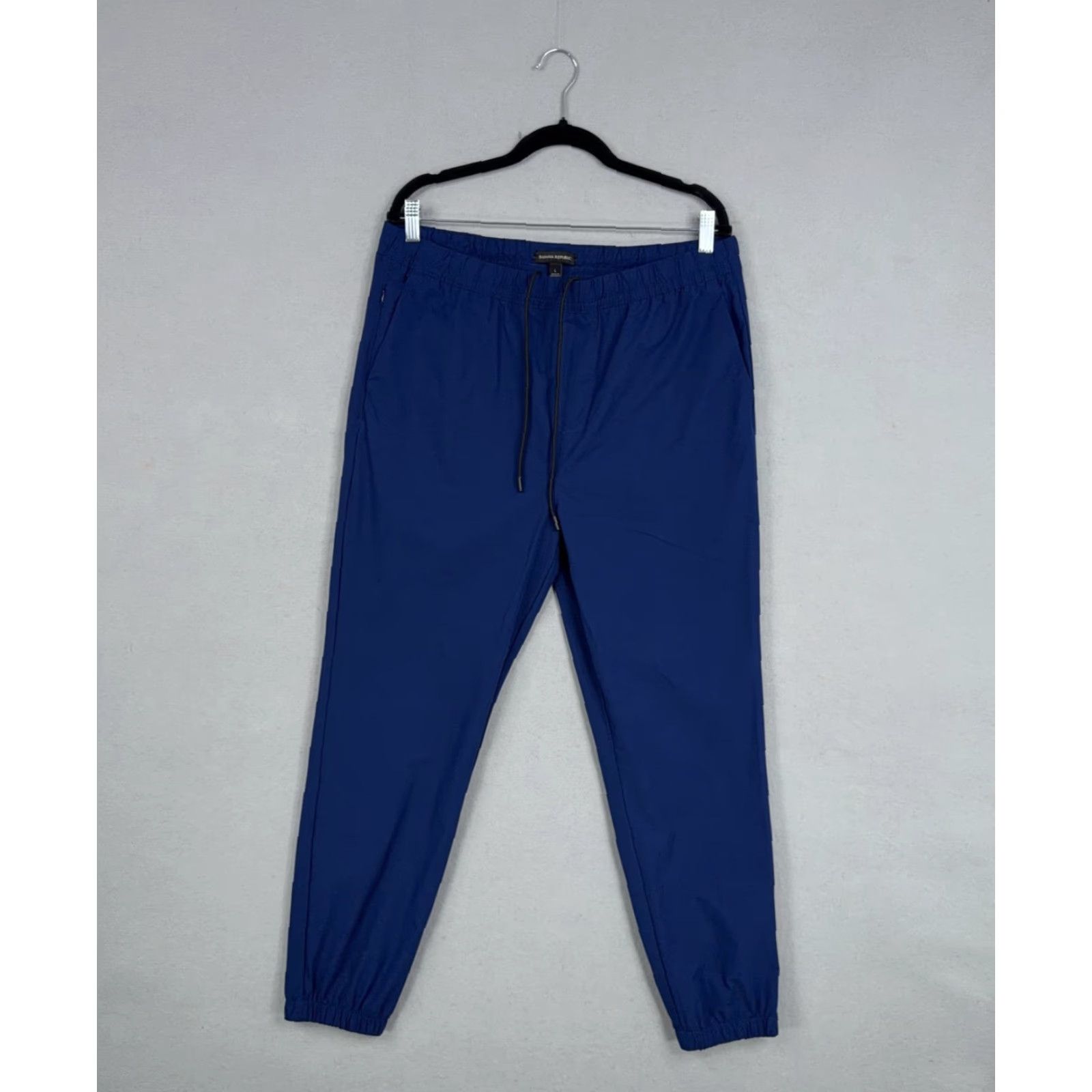 Banana Republic Banana Republic Pants Mens Large Blue Joggers Tapered Regular Size US 33 - 2 Thumbnail
