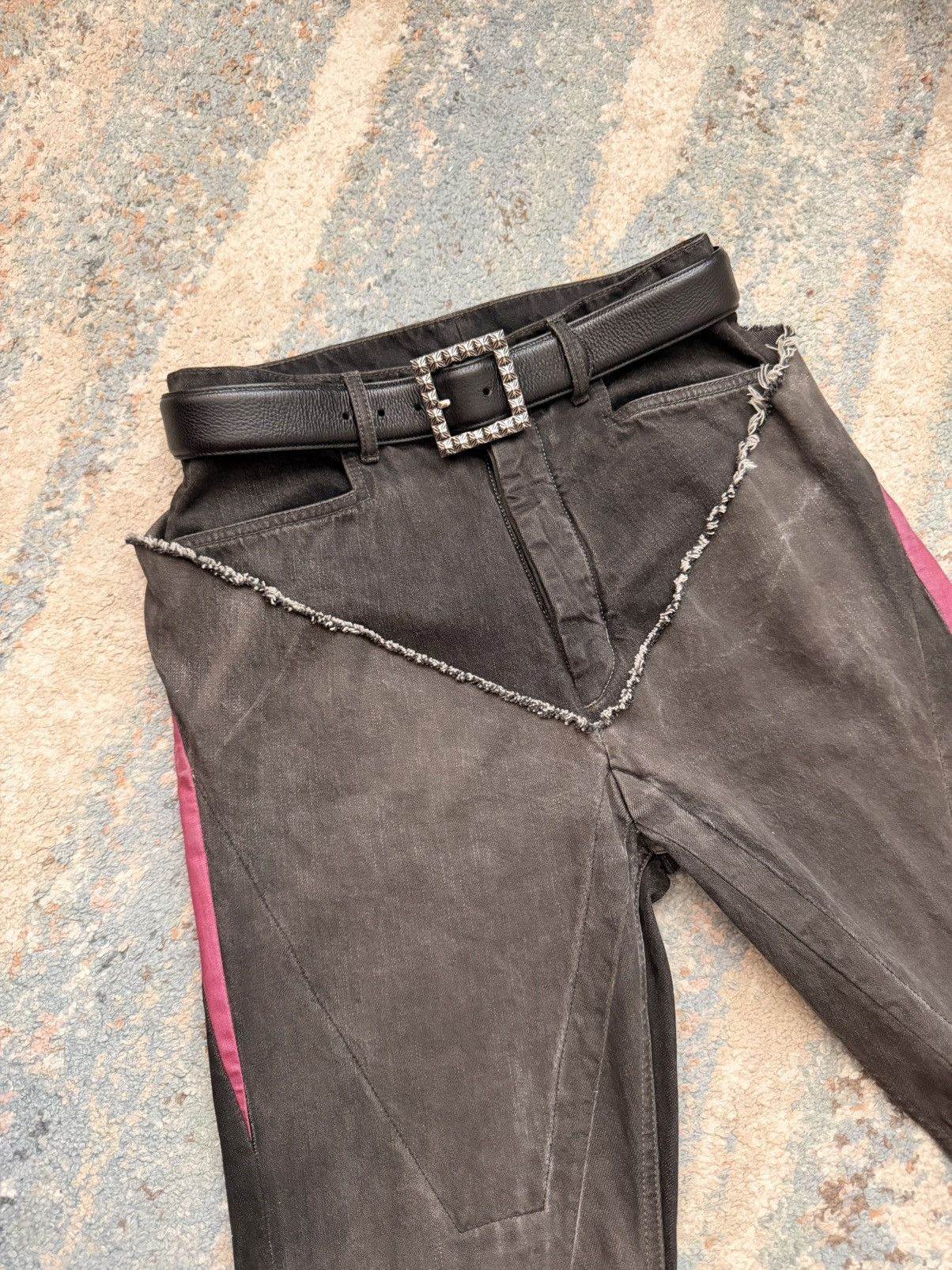 Chrome Hearts Chrome Hearts Pyramid Plus Square Buckle Belt Size 32 Size 32 - 6 Thumbnail