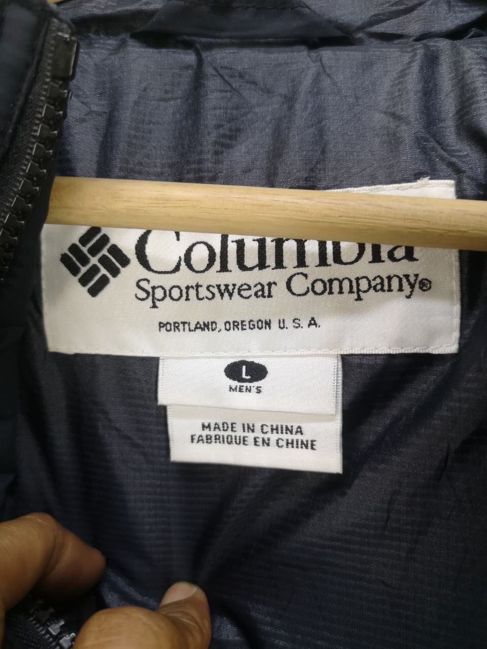 Columbia Colombia Hooded Puffer Down Jacket Size US L / EU 52-54 / 3 - 3 Thumbnail