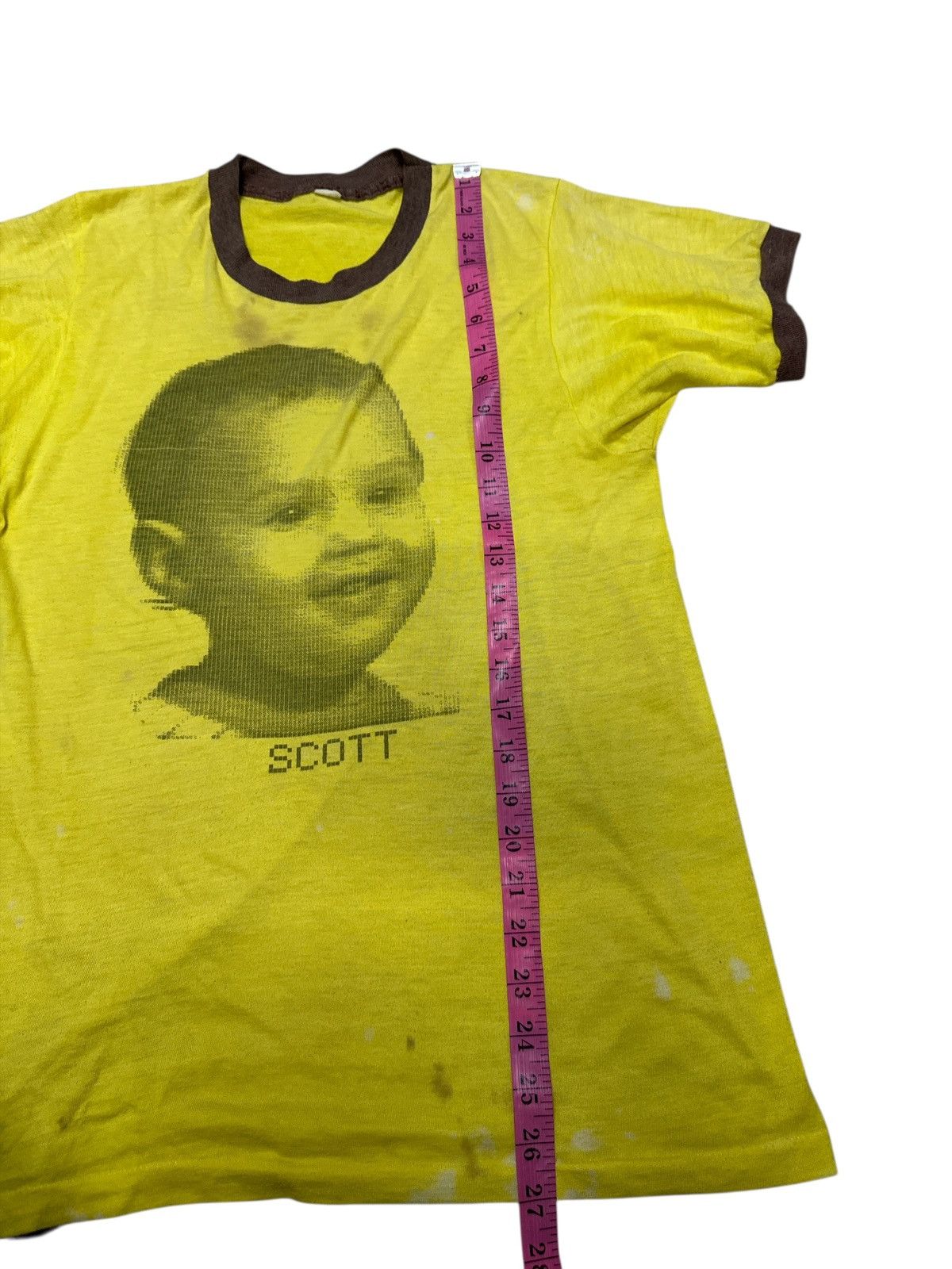 Vintage Vintage Tee 7os Scoot Ringer Distress .. Size US M / EU 48-50 / 2 - 4 Thumbnail