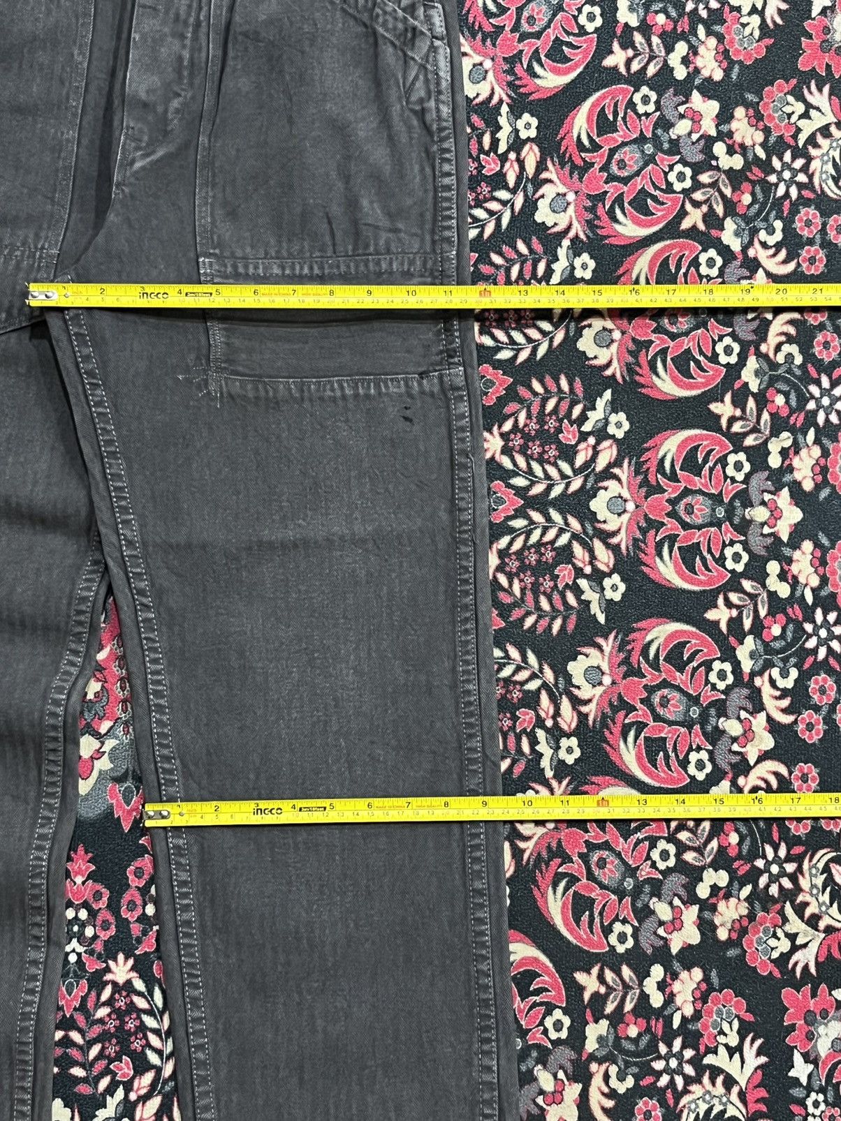 Carhartt Vintage Japan RNA Inc. Grey Carpenter Distressed Pocket Pant Size US 28 / EU 44 - 15 Thumbnail