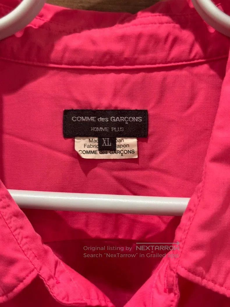 Comme des Garcons COMME des GARCONS HOMME PLUS 25SS Pink Shirt. Size US M / EU 48-50 / 2 - 4 Thumbnail