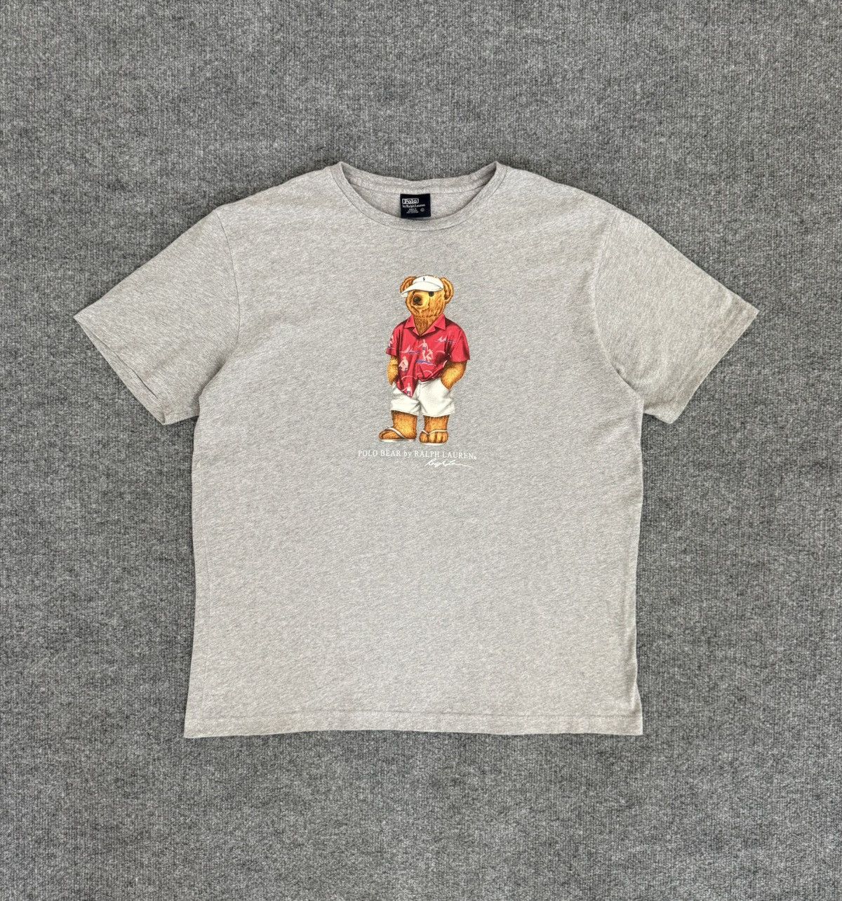 Polo Ralph Lauren Polo Ralph Lauren Polo Bear Graphic T-Shirt Gray Size US L / EU 52-54 / 3 - 1 Thumbnail