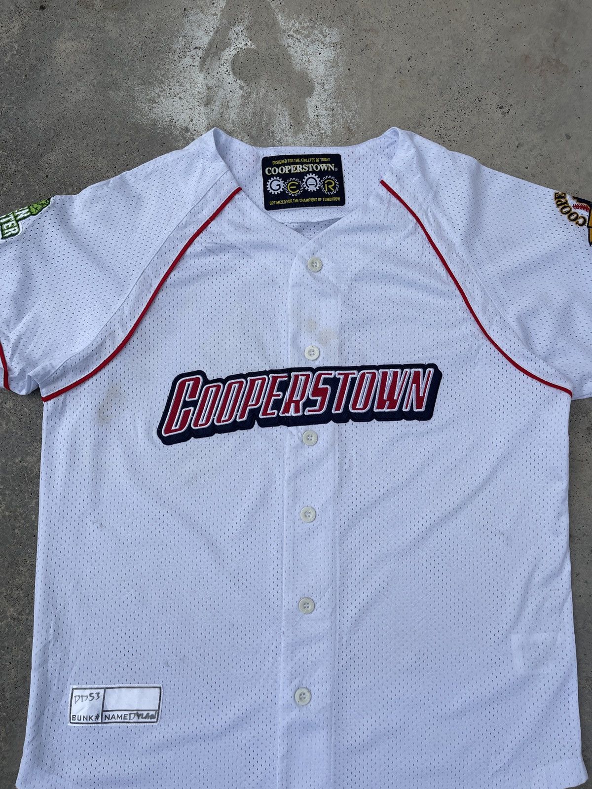 Cooperstown Collection × MLB Cooperstown All Star Village White Jersey Size US M / EU 48-50 / 2 - 2 Thumbnail