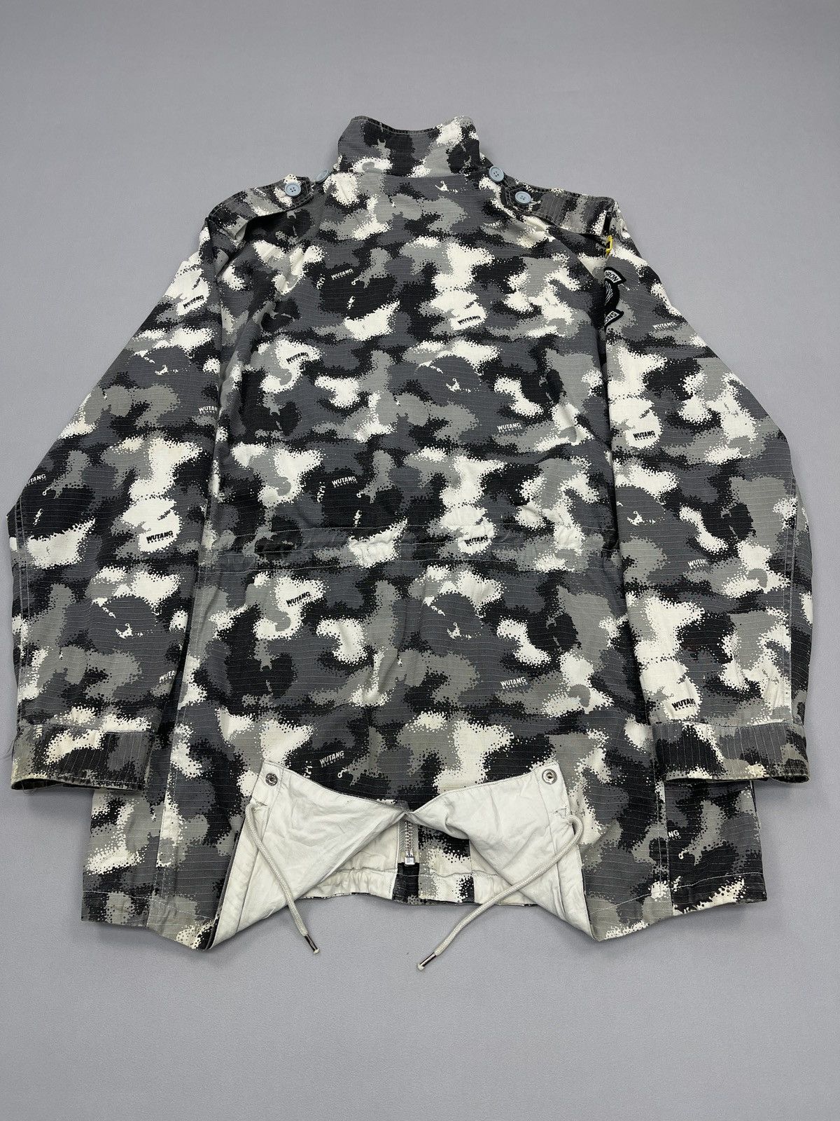 Wu-Tang Clan Rare! Vintage Wu Tang Clan C.R.E.A.M M 65 Camo Jacket Size US XL / EU 56 / 4 - 22 Thumbnail