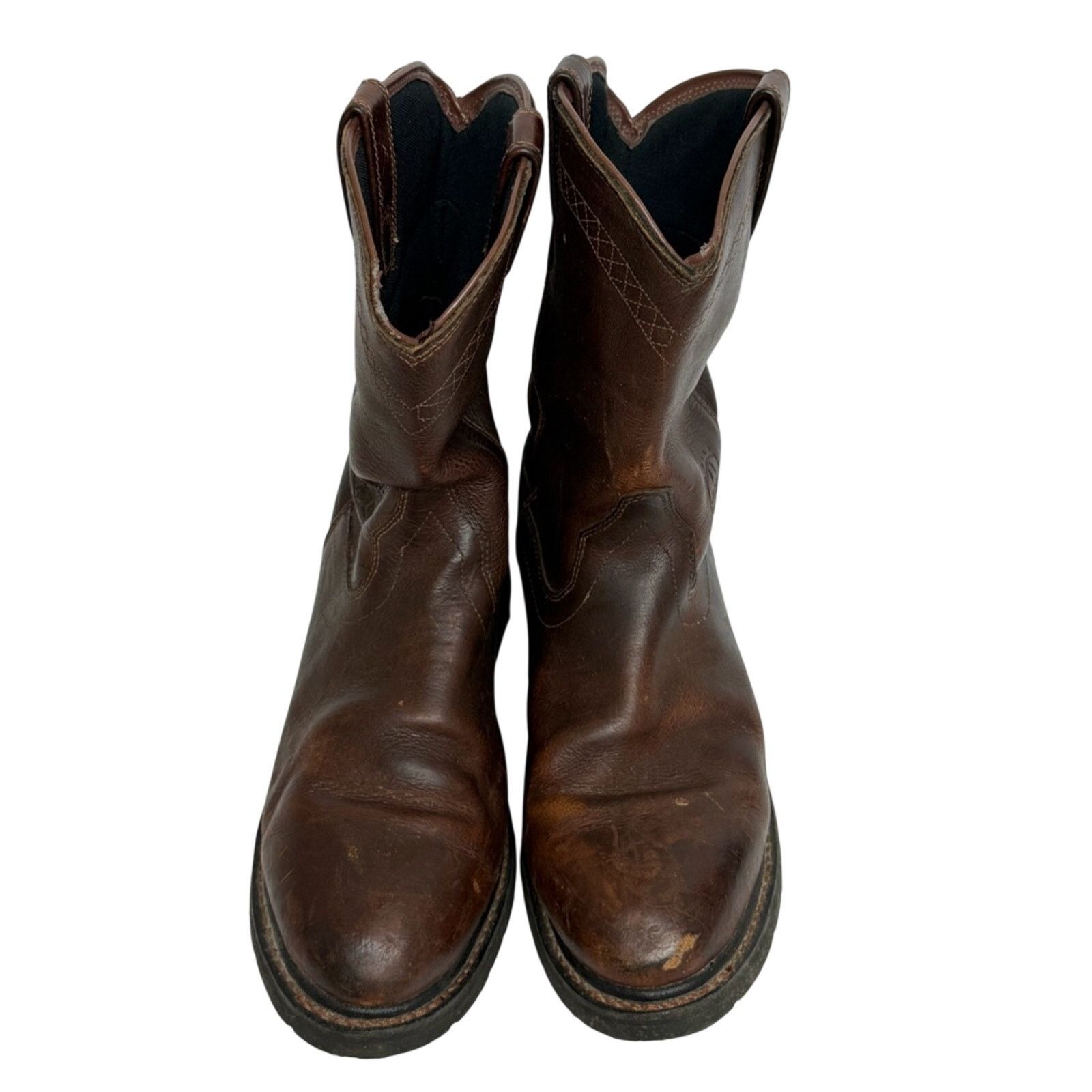 Ariat Ariat Sierra Men's Brown Waterproof Leather Work Boots 12EE Size US 12 / EU 45 - 5 Thumbnail