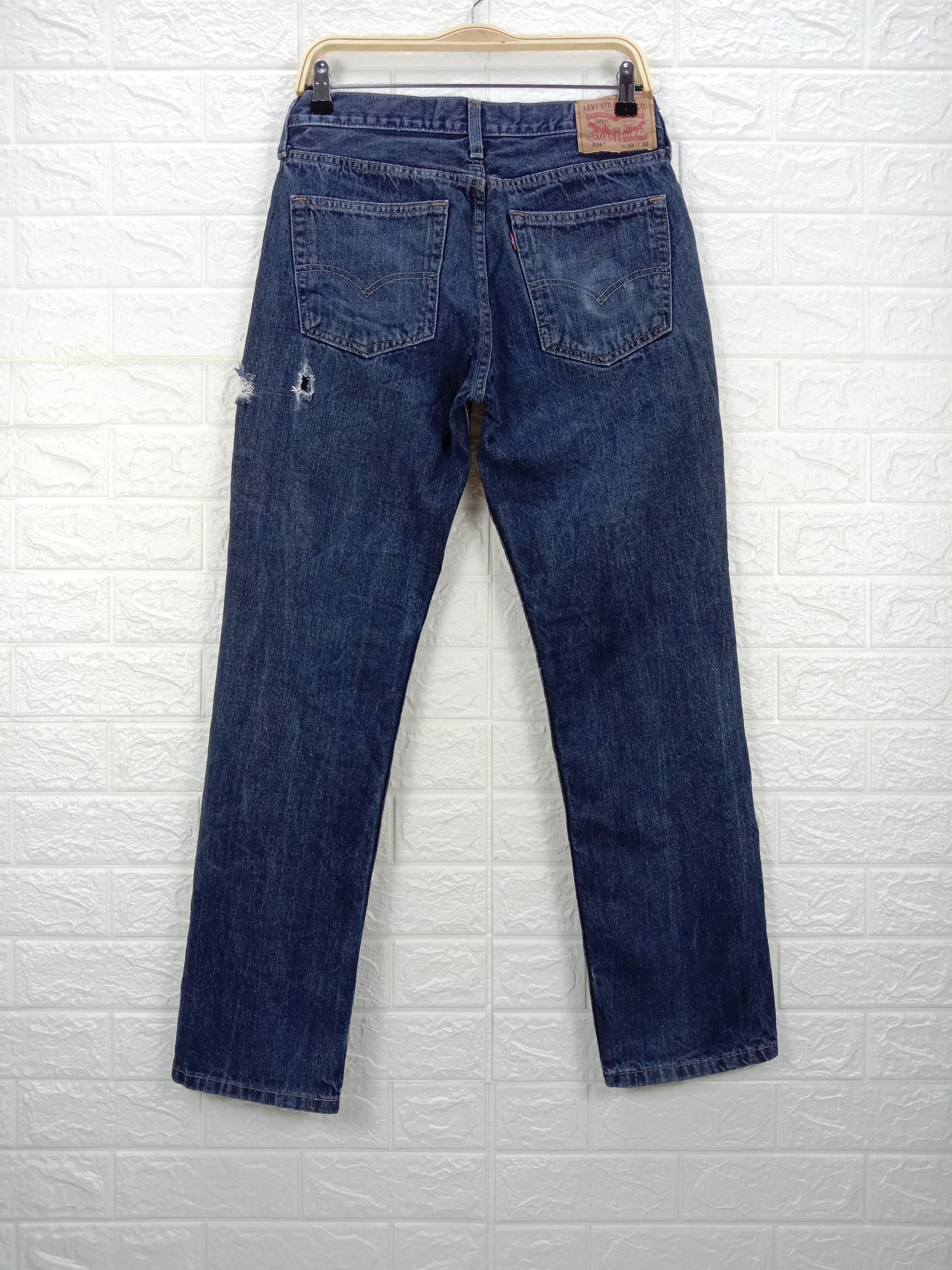Levi's Vintage Levi's 514 Jeans Distressed Denim Size US 30 / EU 46 - 5 Thumbnail