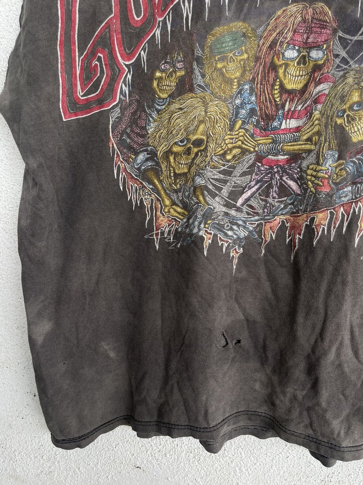 Brockum × Guns N' Roses × Vintage Vtg Gun N Roses Album Use Your Illusion Promo Tees Size US XL / EU 56 / 4 - 2 Thumbnail