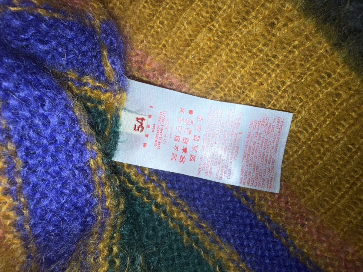 Marni Marni Mohair Multicolor Sweater Size US XL / EU 56 / 4 - 5 Thumbnail