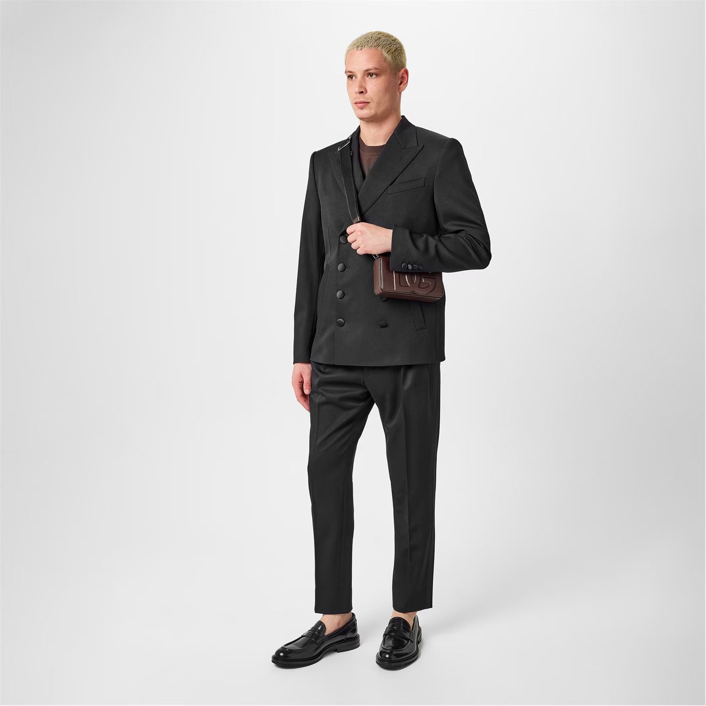 Dries Van Noten o1g2r1mq0426 Look Suit Trousers in Black Size US 34 / EU 50 - 5 Thumbnail