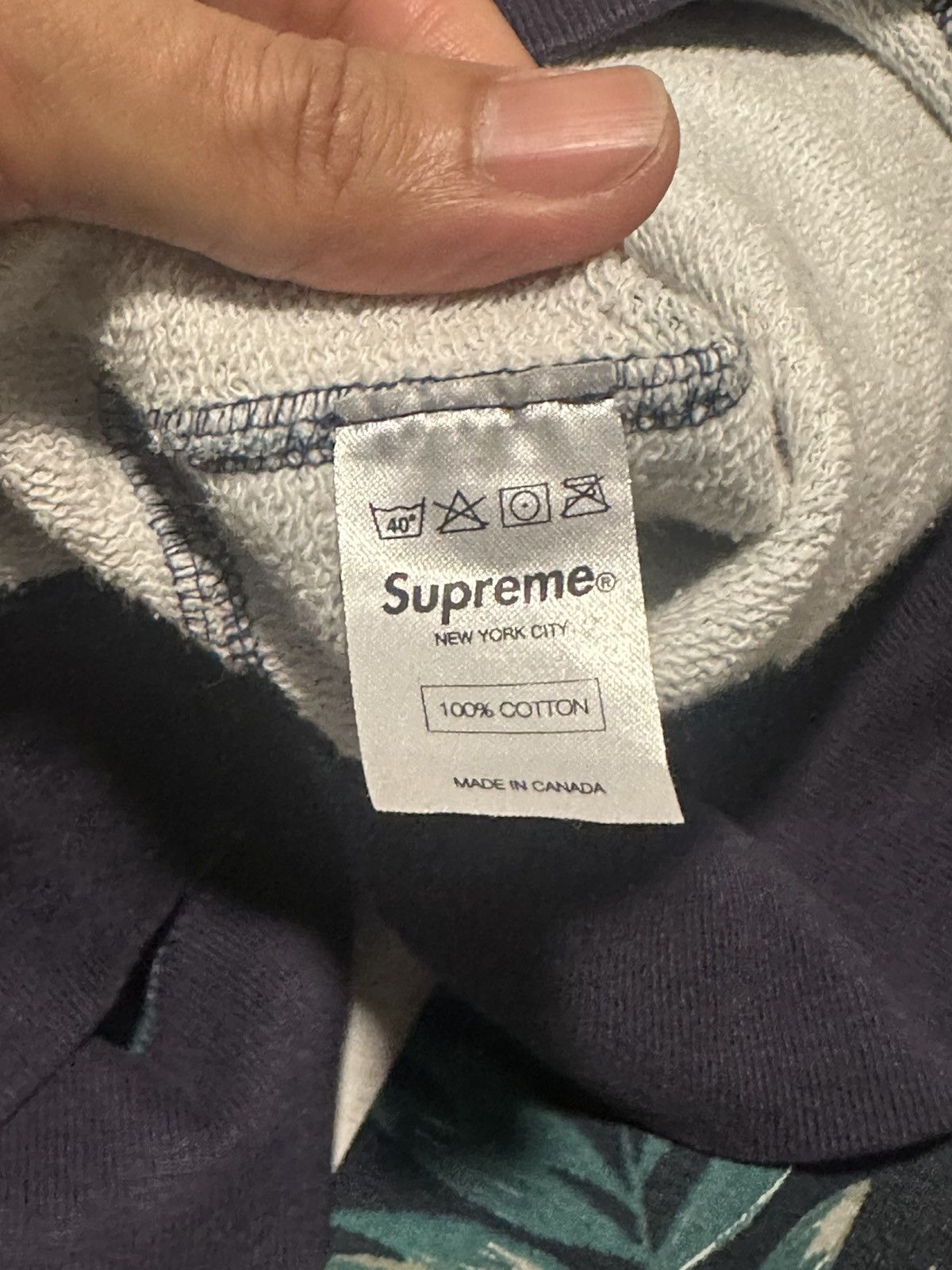 Supreme Supreme Floral Hoody size M Size US M / EU 48-50 / 2 - 6 Thumbnail