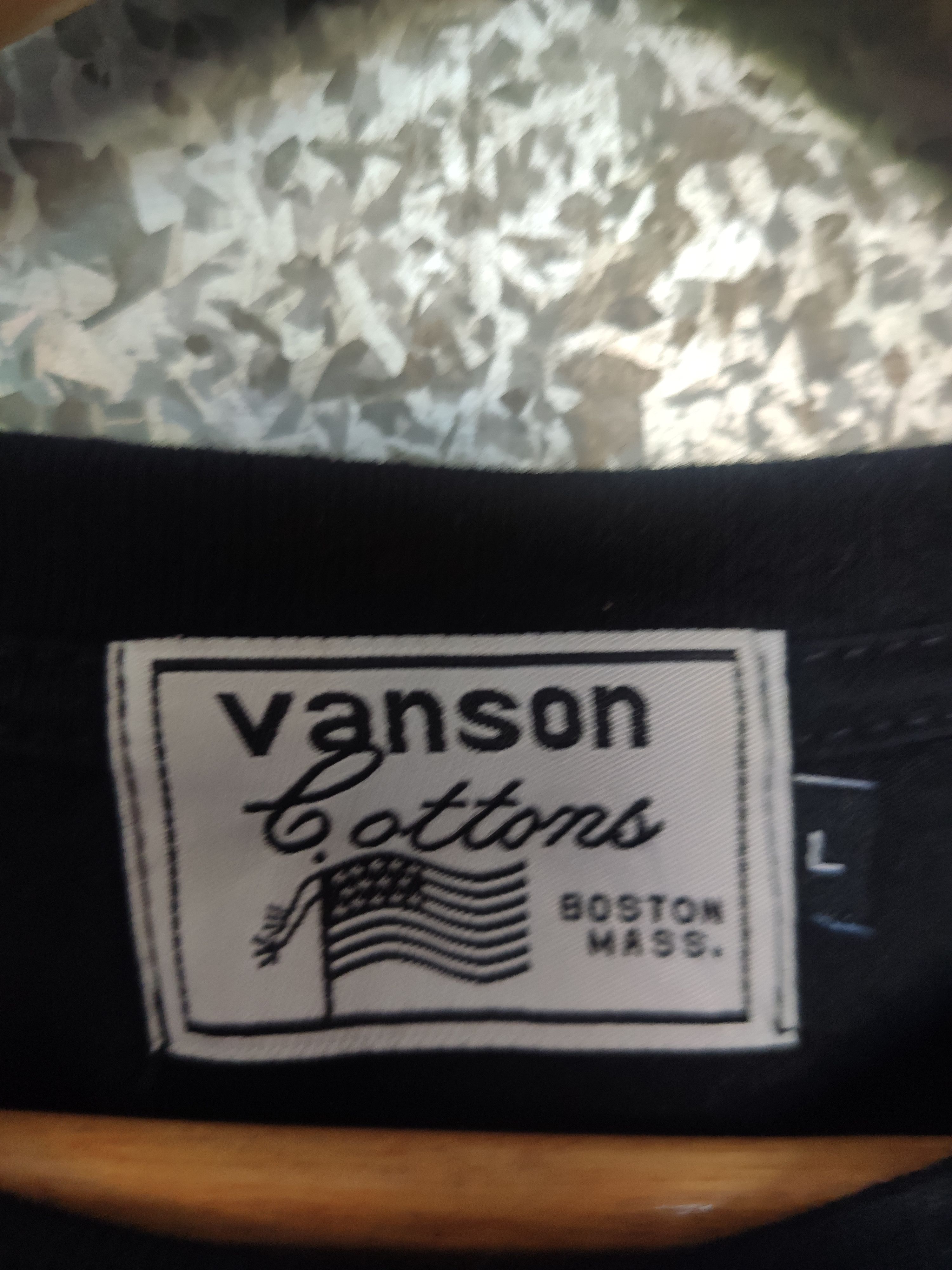 Vanson Leathers Vanson Leather t shirt Size US L / EU 52-54 / 3 - 6 Thumbnail