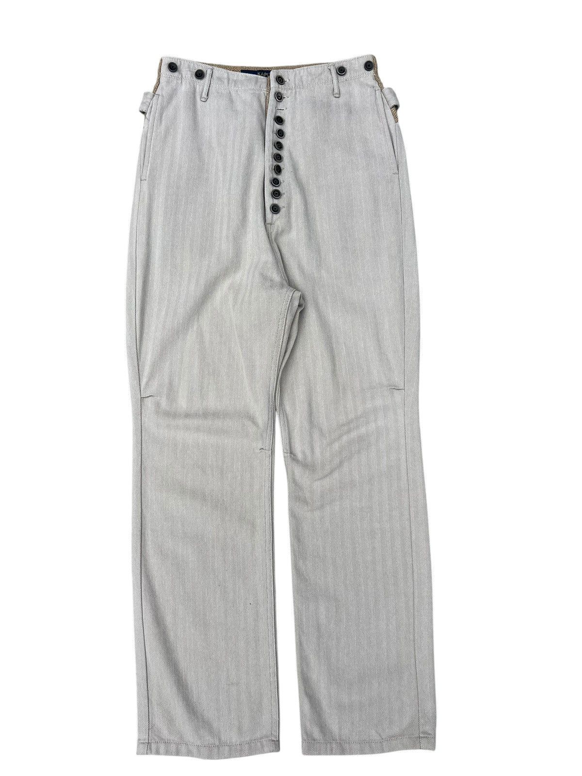 Kapital Hybrid Kapital Multiple Button HBT Stripes Trouser Pant Size US 29 - 1 Thumbnail
