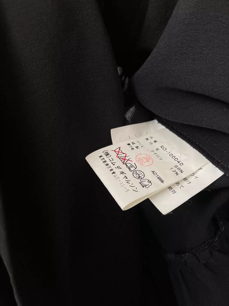 Comme des Garcons Comme Des Garcons Medieval Women's Black Belted Dress Shor Size M / US 6-8 / IT 42-44 - 7 Thumbnail