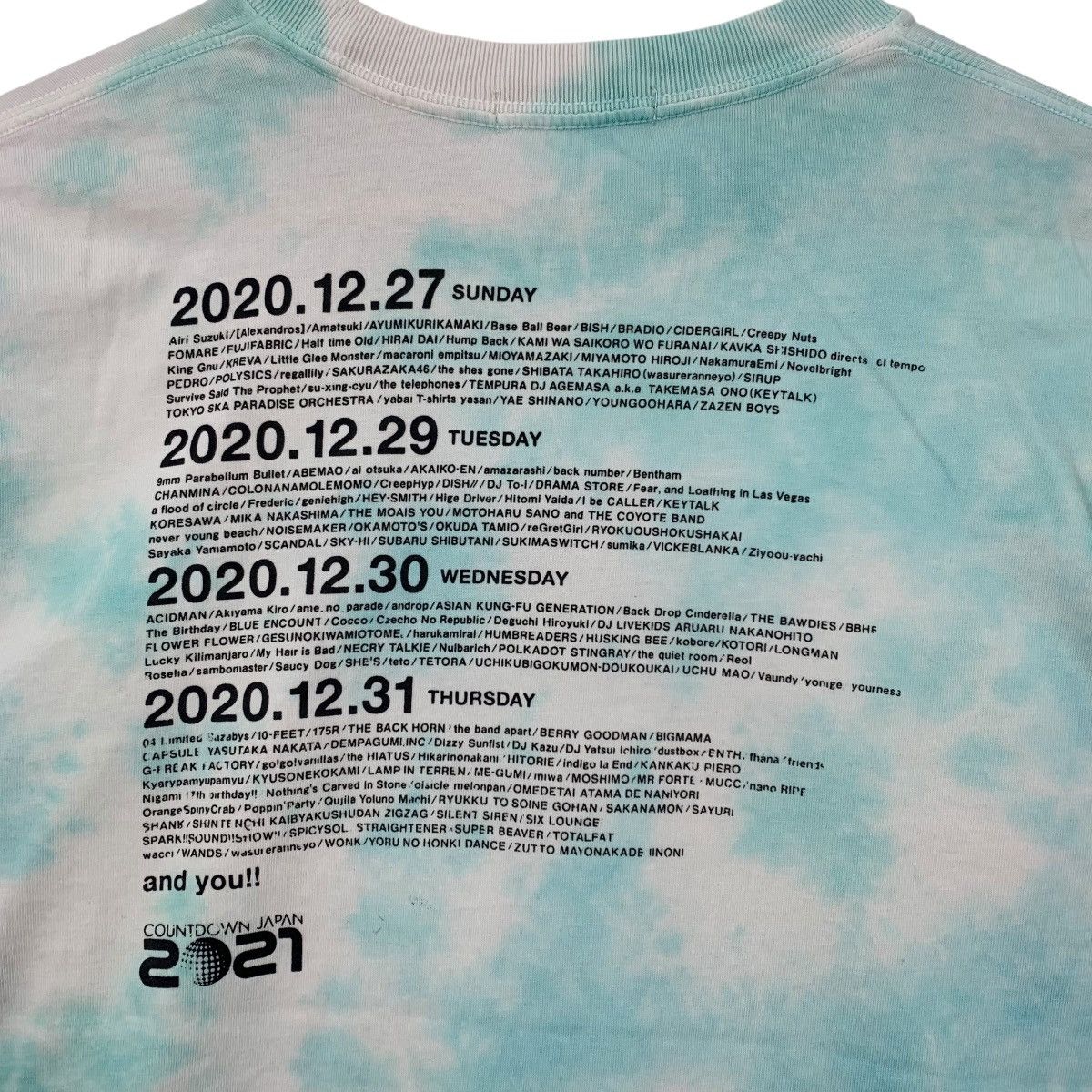 Japanese Brand COUNTDOWN JAPAN 2021 Rockin’ On Japanese Band Shirt Size US M / EU 48-50 / 2 - 6 Thumbnail