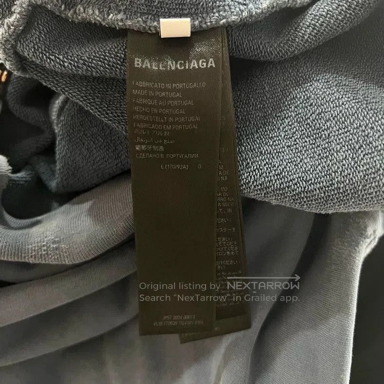 Balenciaga Balenciaga Blue Flame Zip. Size US L / EU 52-54 / 3 - 7 Thumbnail