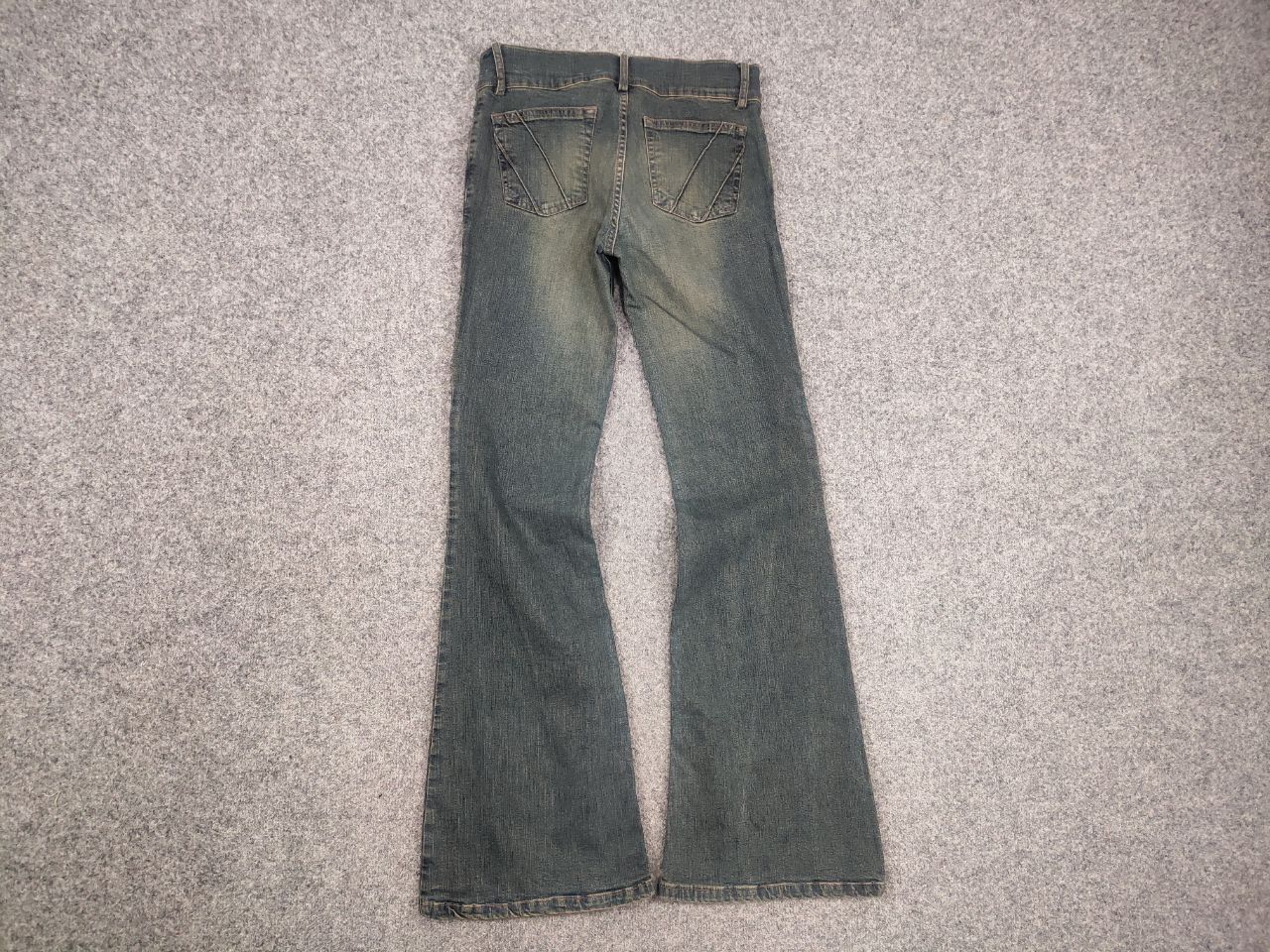 If Six Was Nine Vintage if six was nine Y2K style flared Bootkot denim Jeans Size 30" / US 8 / IT 44 - 9 Thumbnail