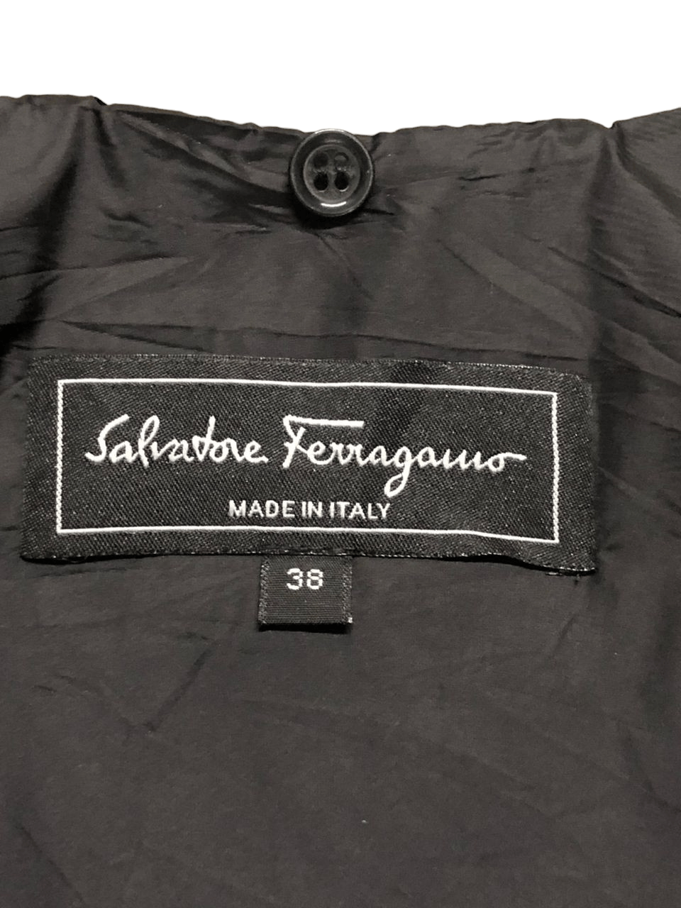Salvatore Ferragamo Salvatore Ferragamo Light Down Black Jacket Size S / US 4 / IT 40 - 13 Thumbnail