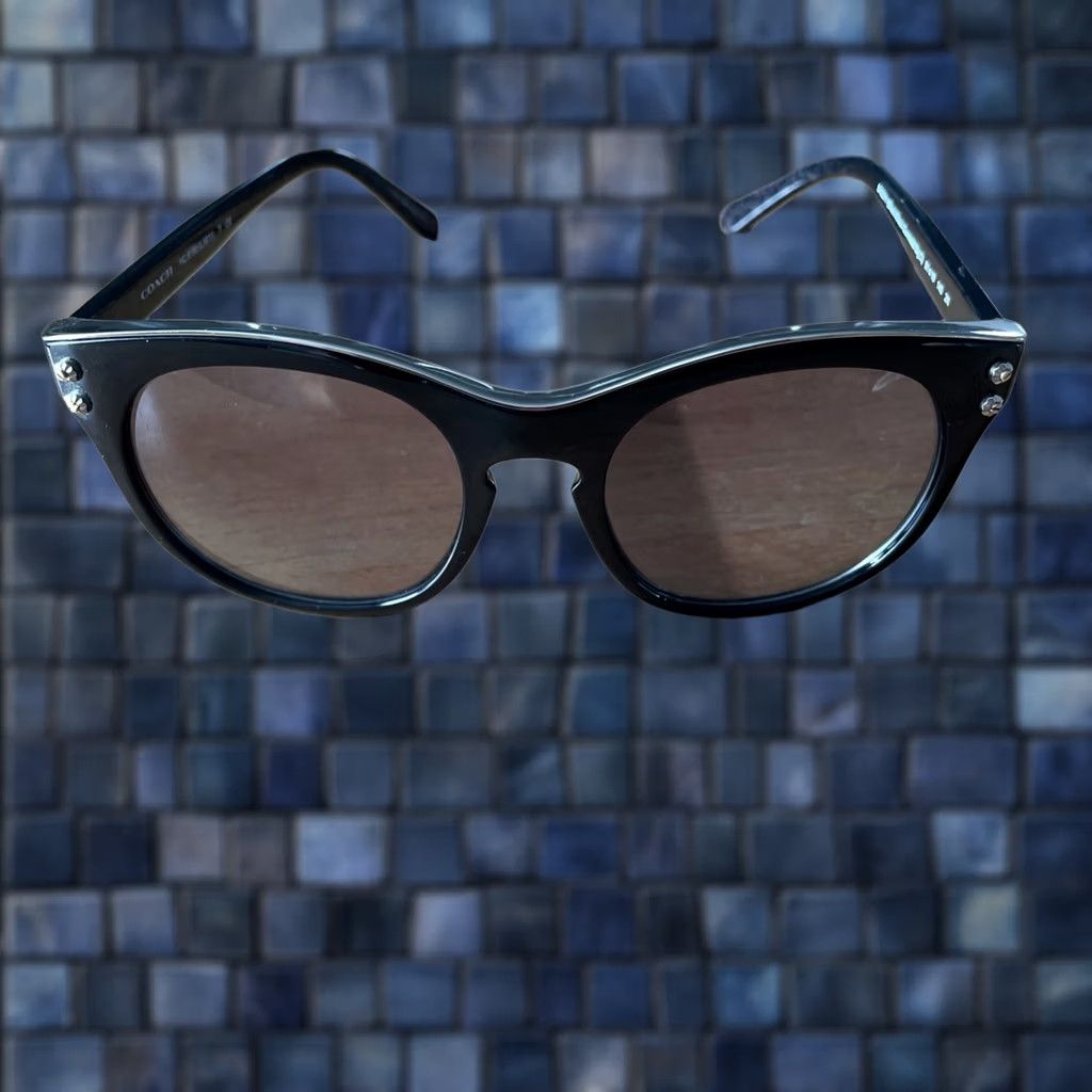 Coach Coach HC 8190 542011 Black Sunglasses Women Square Size ONE SIZE - 1 Thumbnail