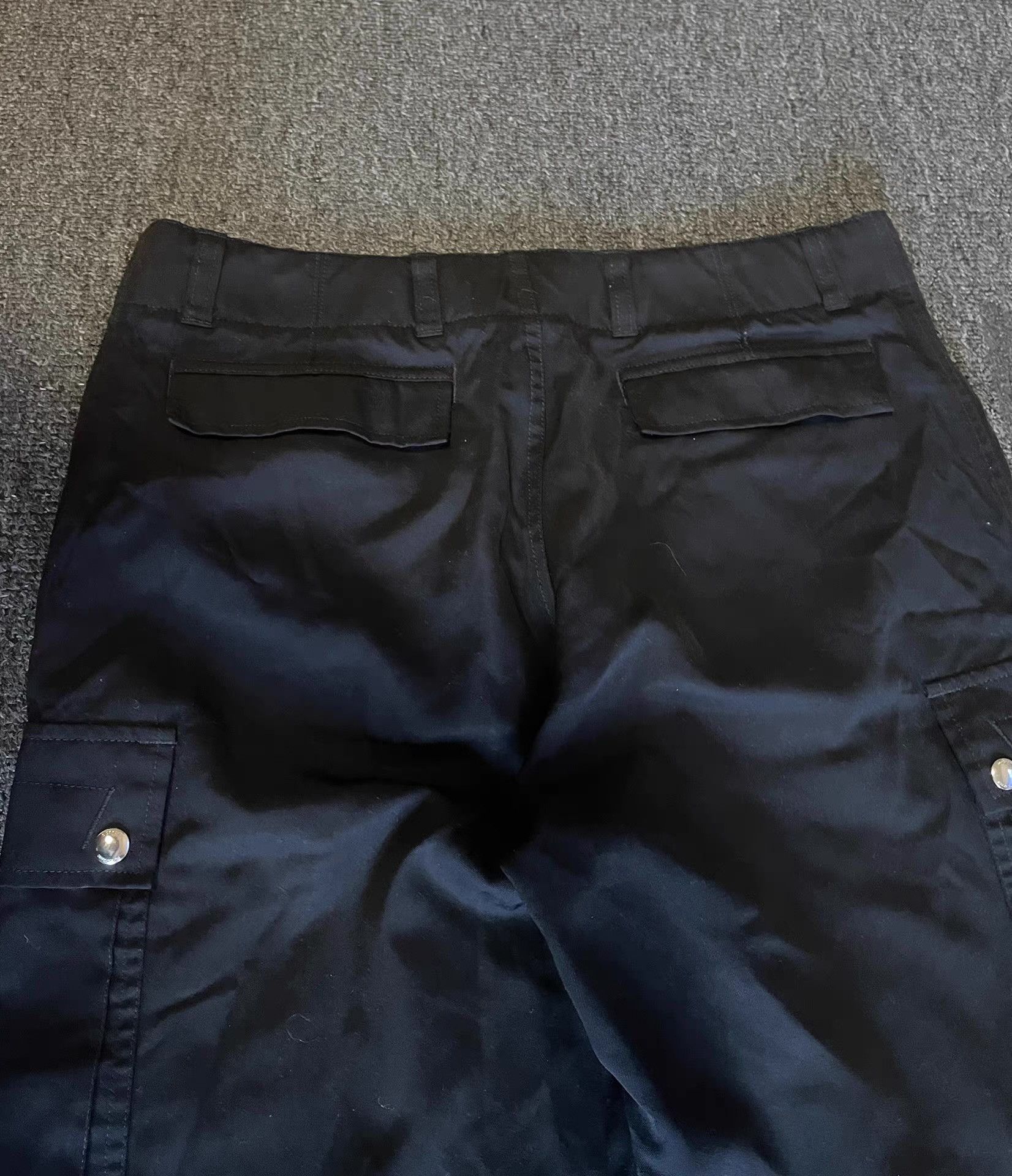 Dior Dior black wool jogger cargo pants. Q4 Size US 34 / EU 50 - 4 Thumbnail