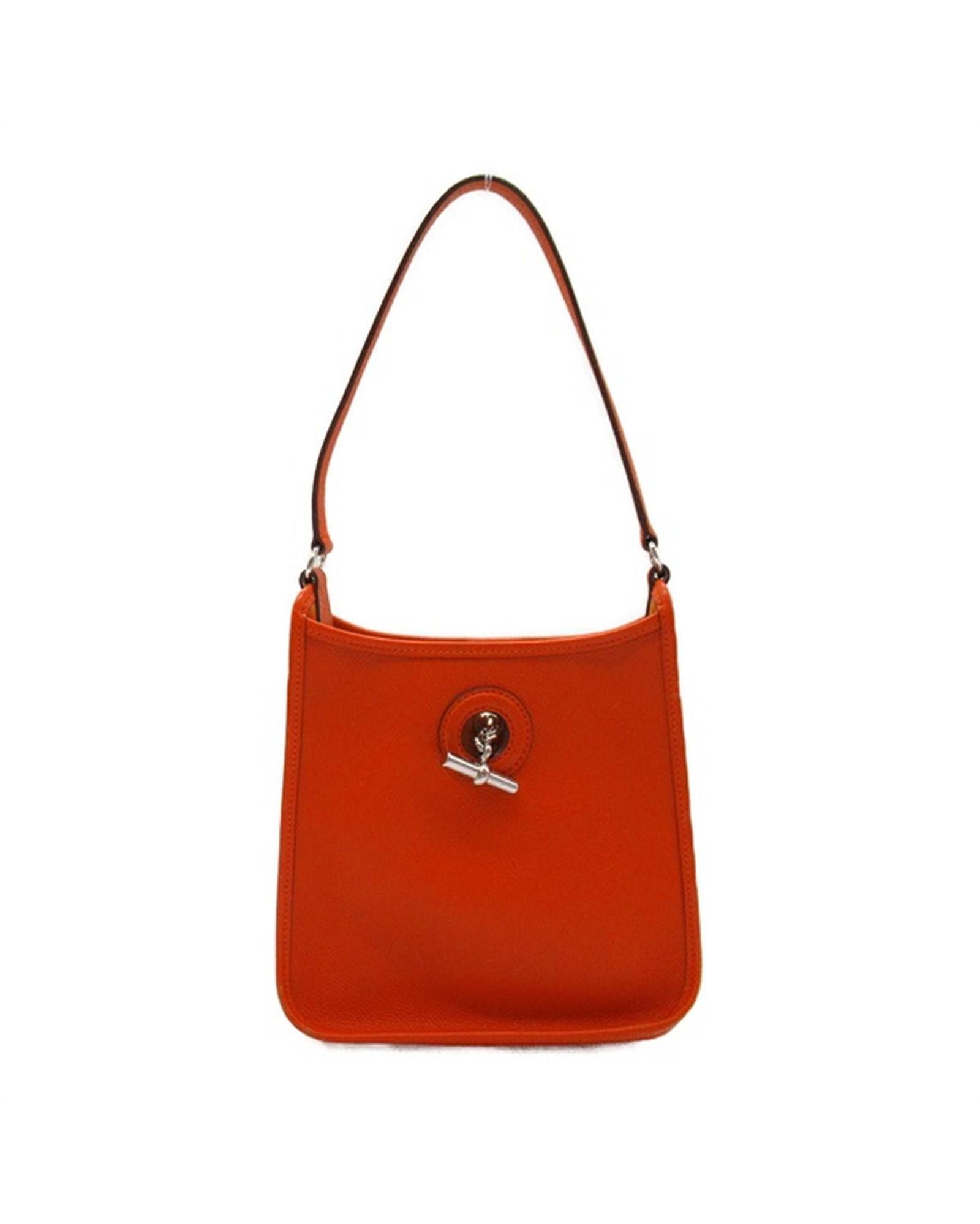 image of Hermes Orange Epsom Vespa Pm Bag In Excellent Condition, Women's