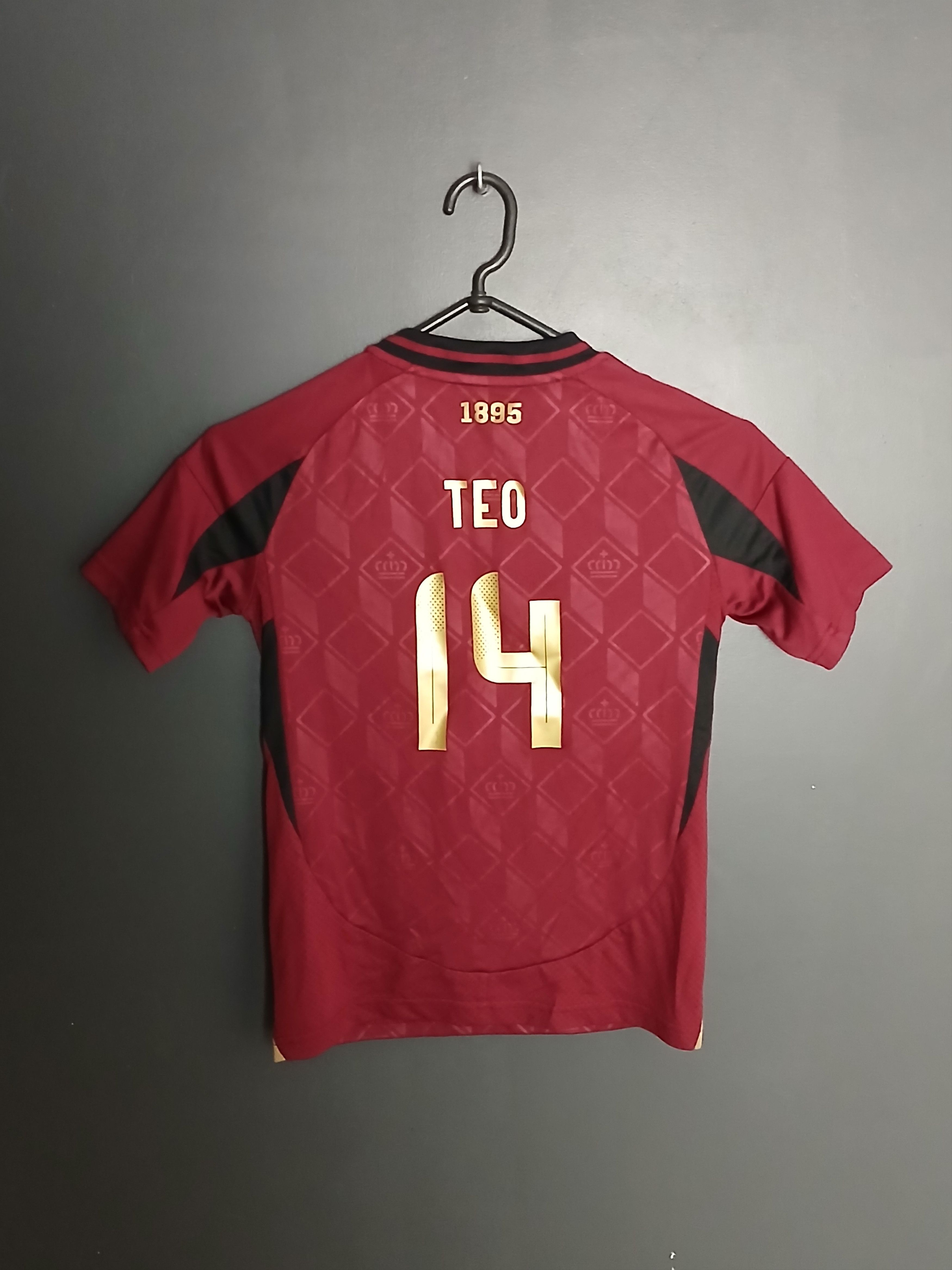 Adidas KIDS Belgium National Team 24/25 Home Football Jersey Size US XS / EU 42 / 0 - 2 Thumbnail