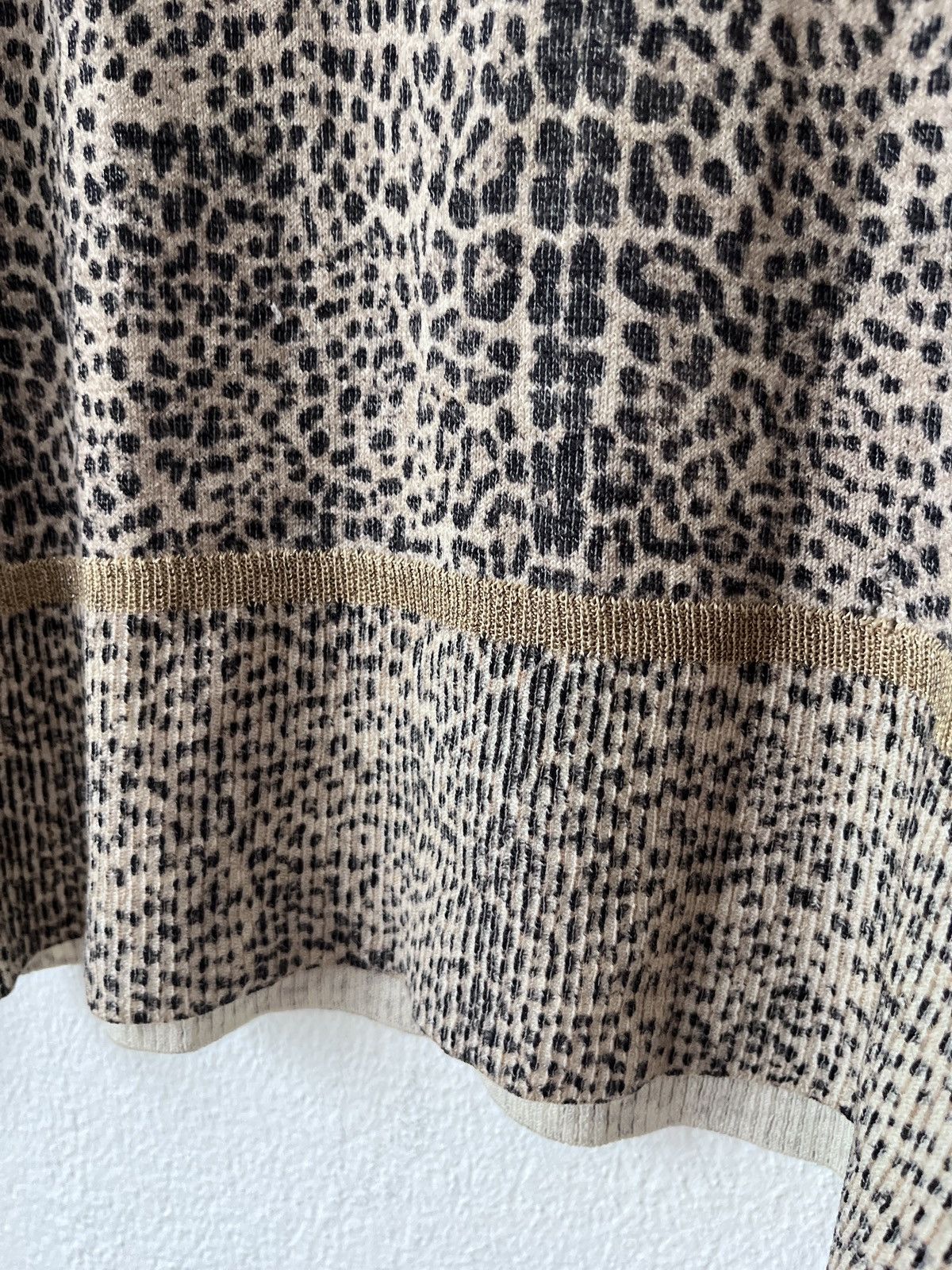 Roberto Cavalli Roberto Cavalli leopard knitted sweater 90s 2000s era wool L Size L / US 10 / IT 46 - 3 Thumbnail