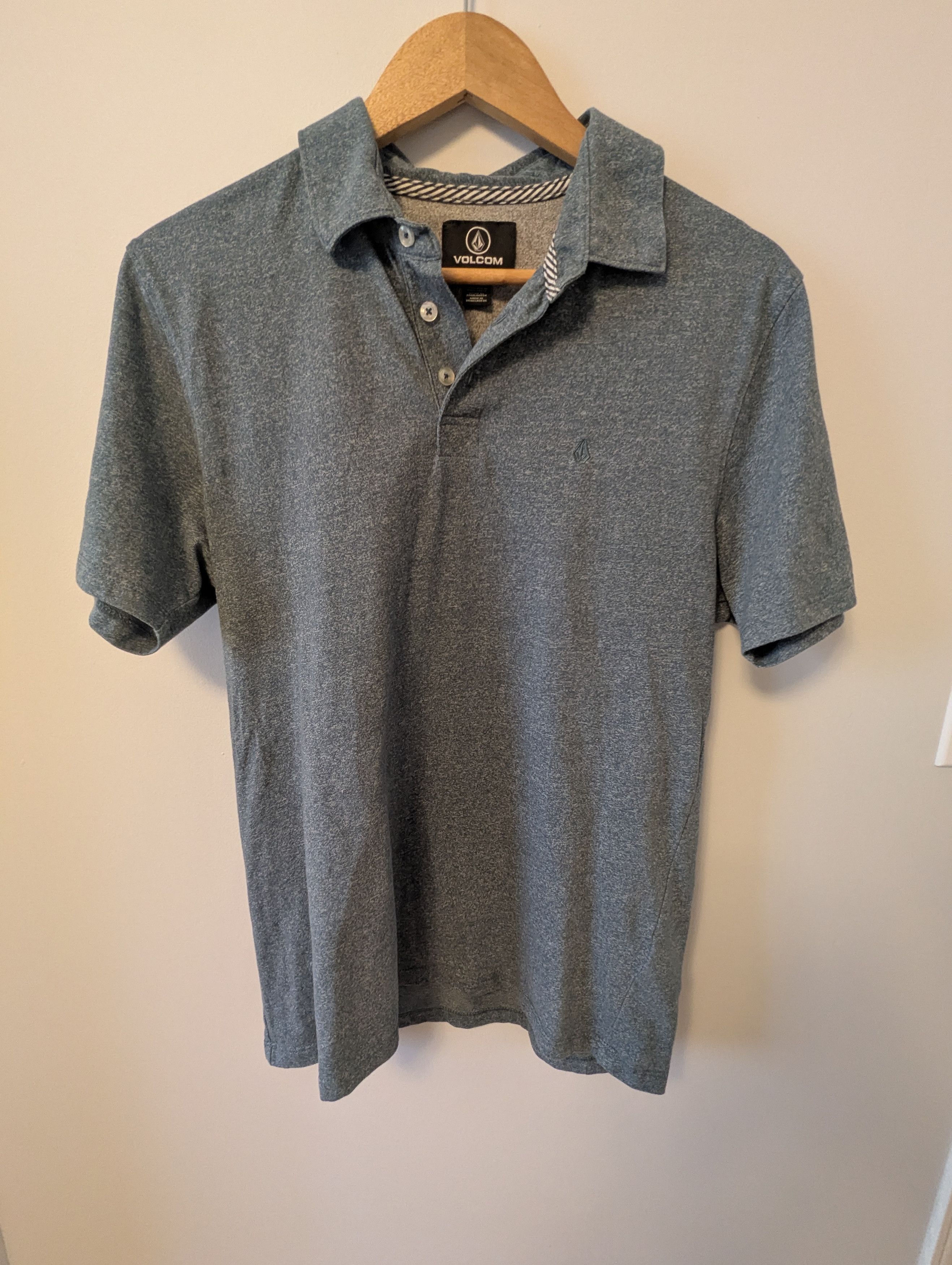 Volcom Men's Volcom Polo Blue/Green Heather Size US M / EU 48-50 / 2 - 1 Thumbnail