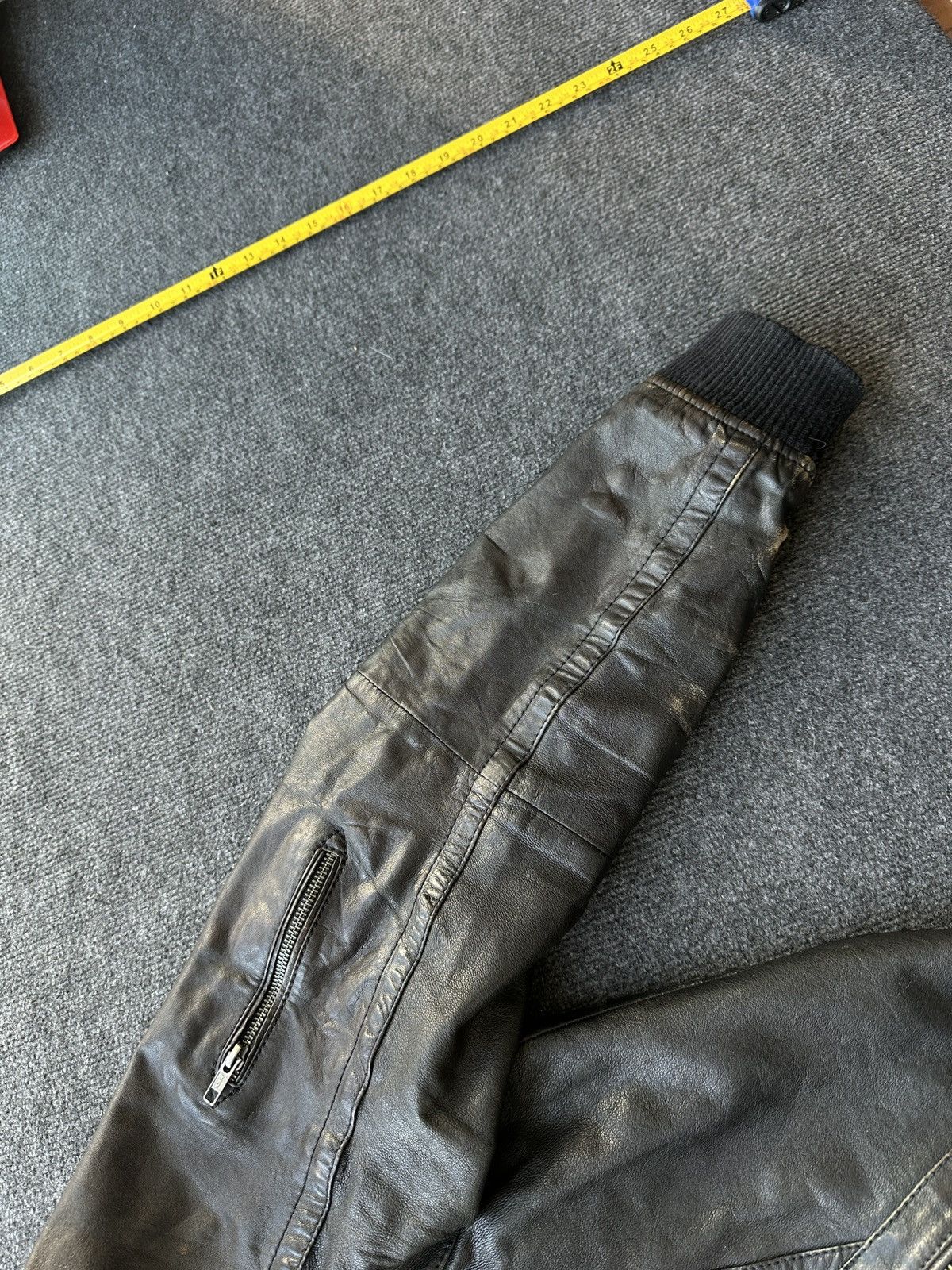 Other 🚨VNTG LEATHER JACKET AVANT GARDE WESTERN BLACK MOTO Size US L / EU 52-54 / 3 - 7 Thumbnail