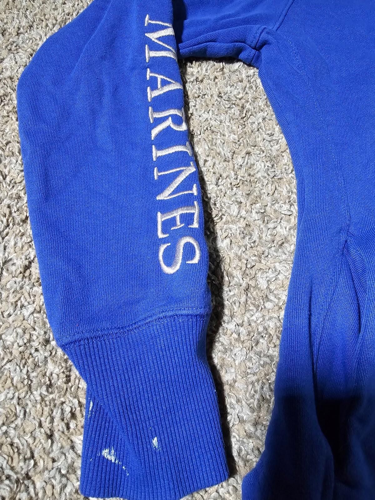 Champion Champion Excellence Marines hoodie blue Size M / US 6-8 / IT 42-44 - 2 Thumbnail