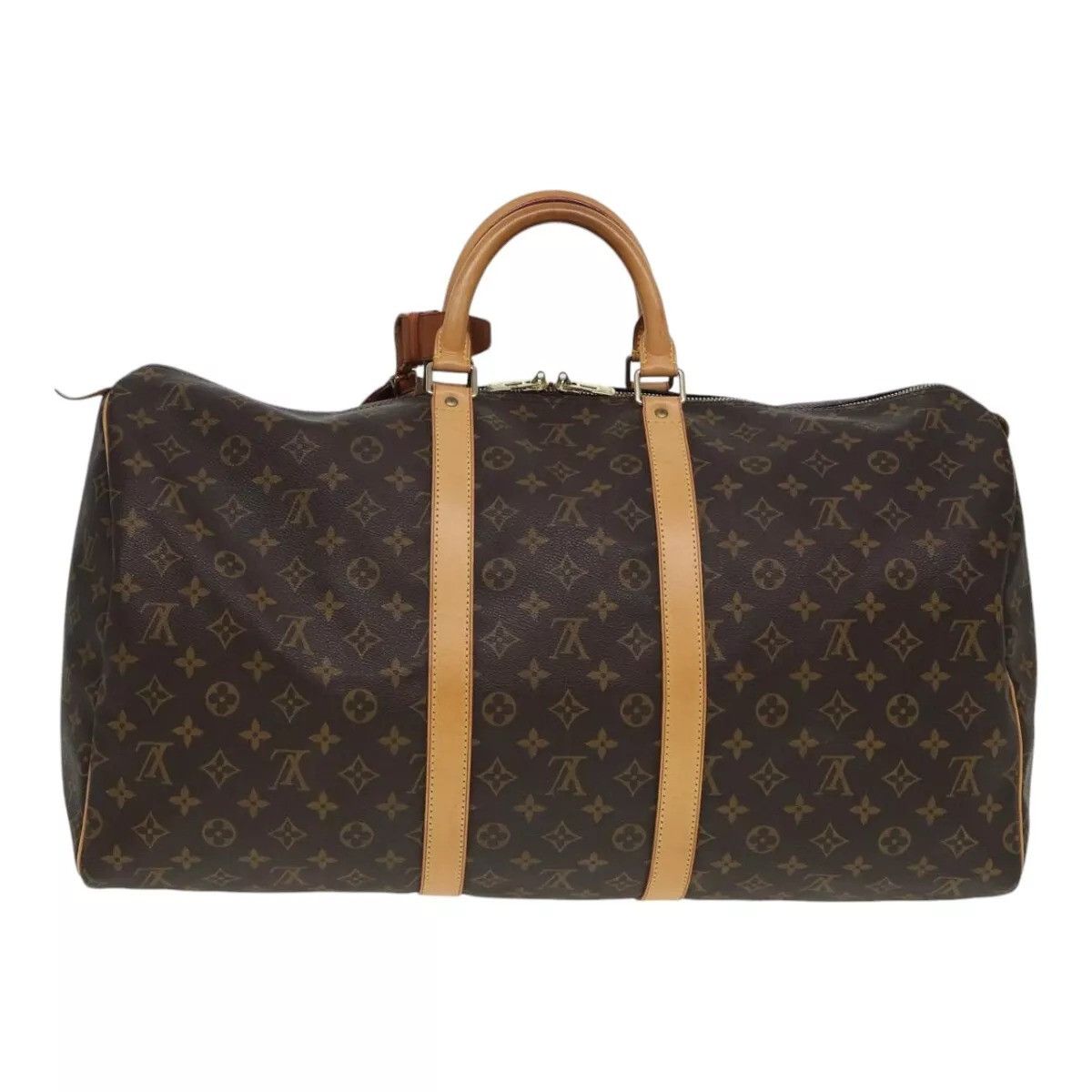 Louis Vuitton LOUIS VUITTON Monogram Keepall 55 Boston Bag Size ONE SIZE - 2 Thumbnail