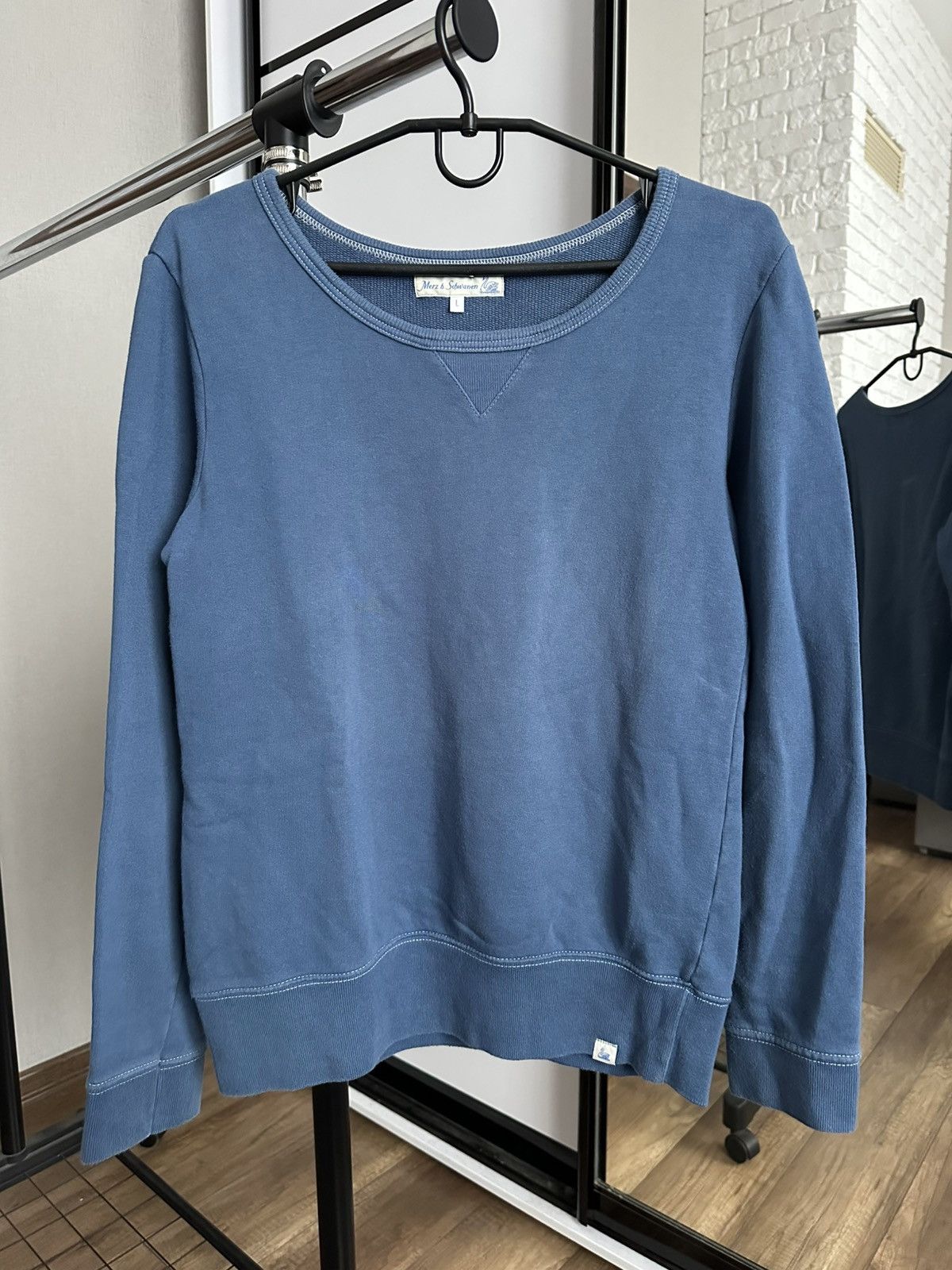 Merz B. Schwanen Merz B Schwanen Heavy Sweatshirt Crewneck Size US L / EU 52-54 / 3 - 1 Thumbnail