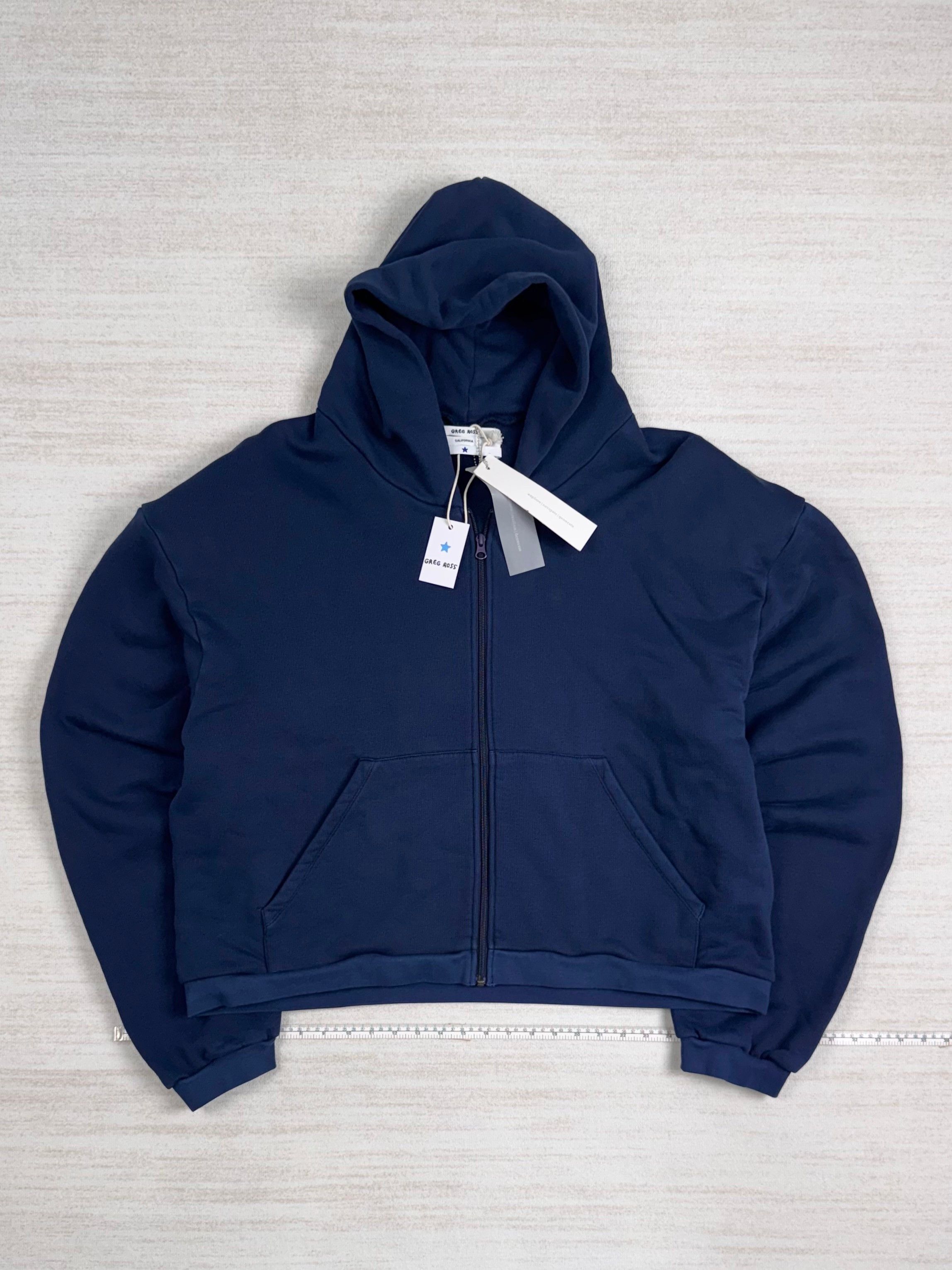 Greg Ross New with Tag* GREG ROSS Shoulder Pad Hooded Sweatshirt