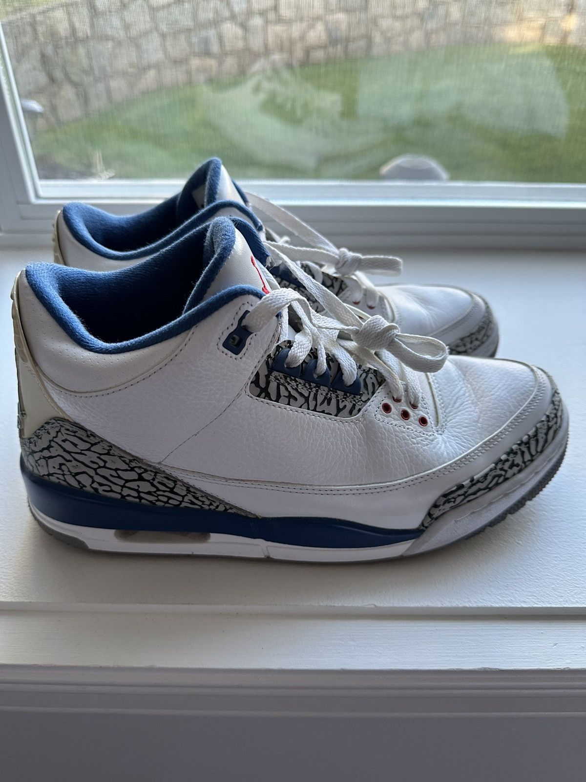 Jordan Brand × Nike Jordan 3 “True Blue” Size US 10.5 / EU 43-44 - 2 Thumbnail