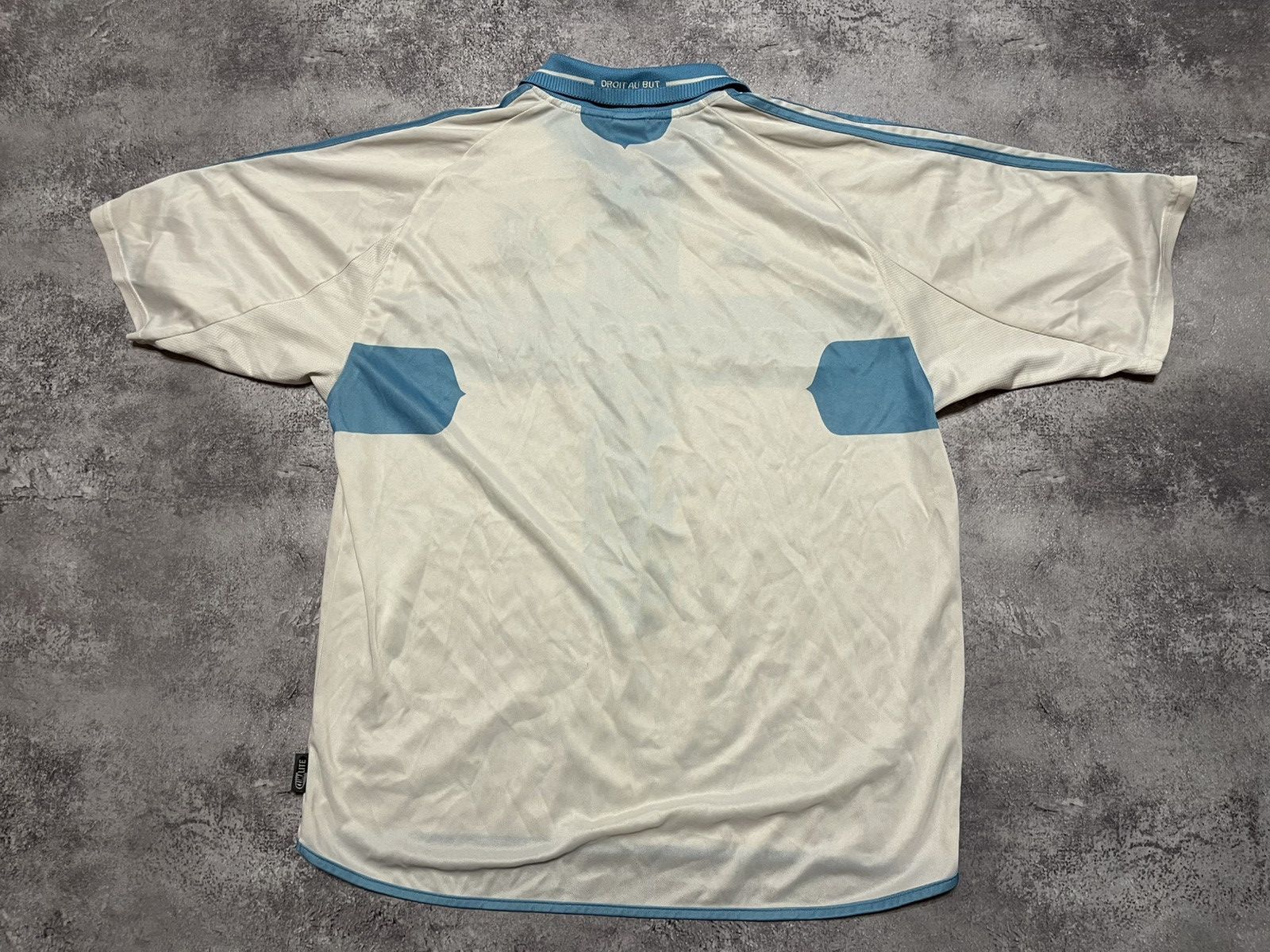 Adidas Adidas Olympique de Marseille 2000/2001 soccer jersey Size US XL / EU 56 / 4 - 7 Thumbnail