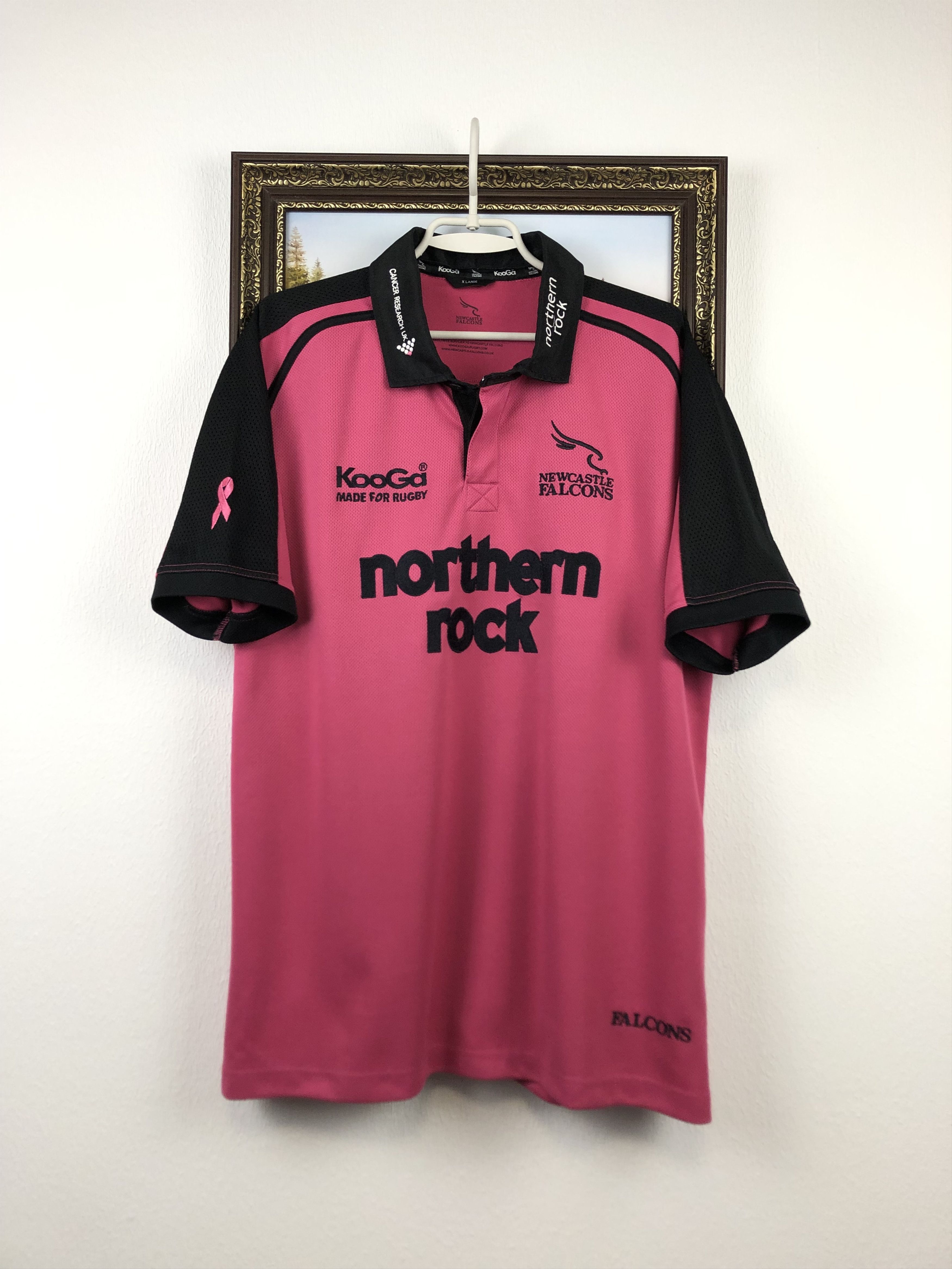 Vintage Newcastle Falcons Rugby Union Jersey Shirt Rare