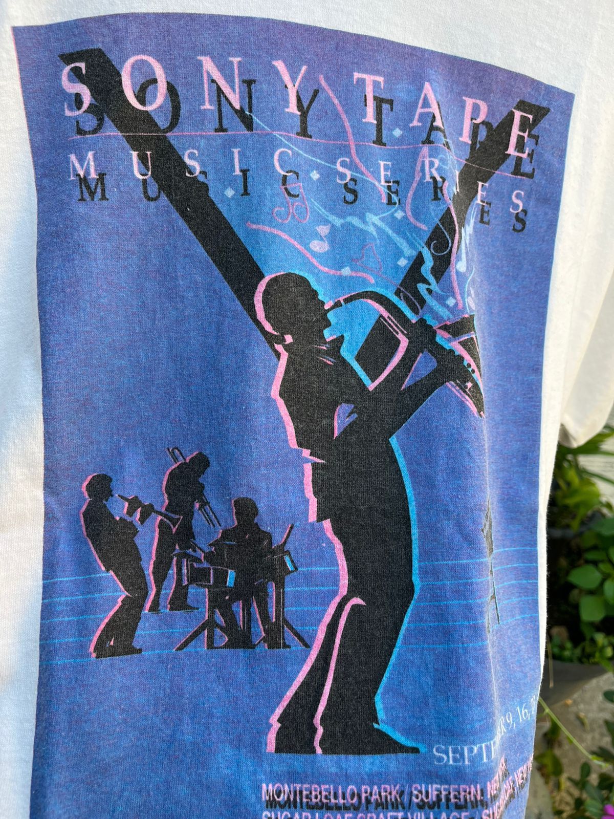 Band Tees Vintage 90 Sony Tape Music Series Jazz Music Tee Graphic Size US XL / EU 56 / 4 - 5 Thumbnail