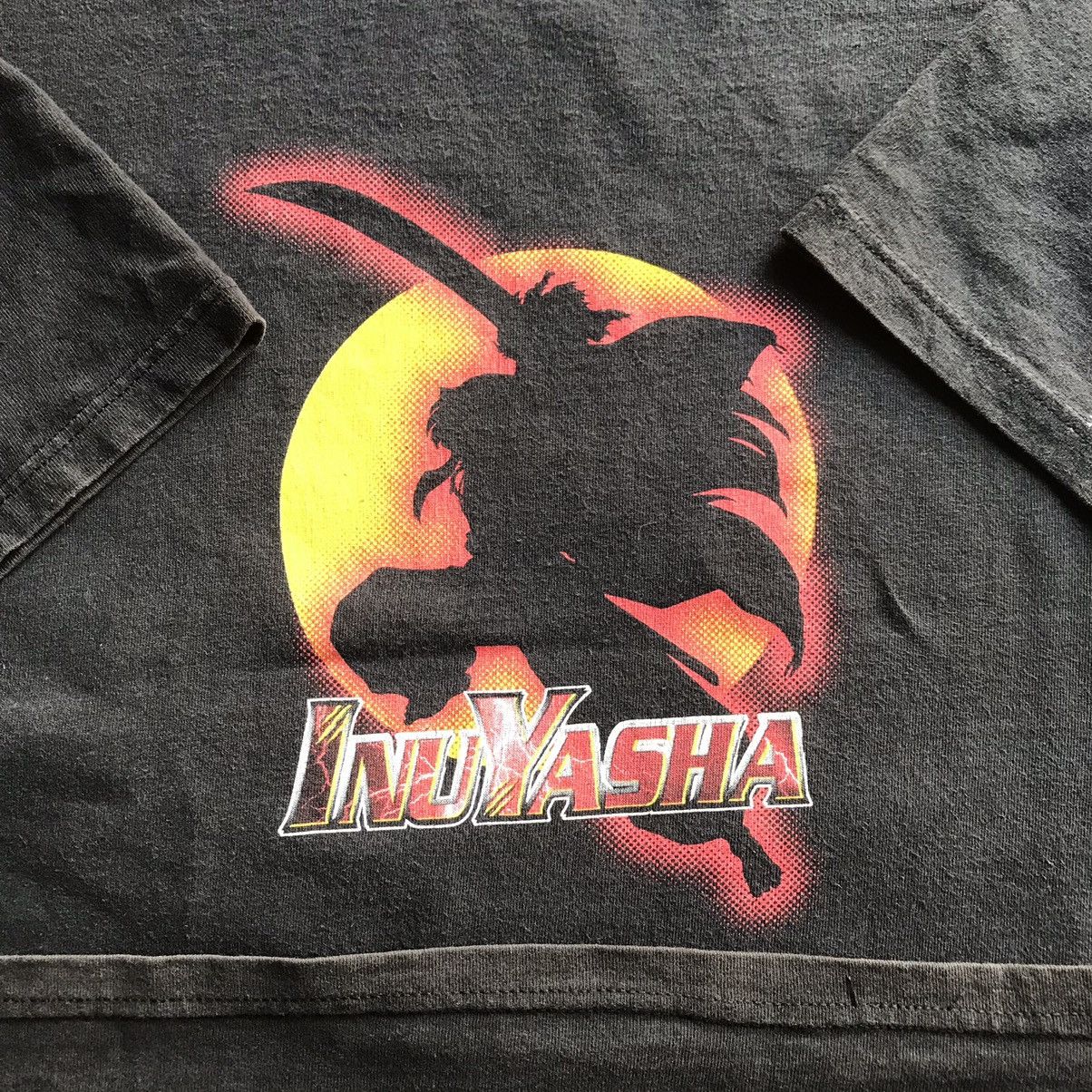 Anime × Jerzees Inuyasha Vintage Shirt Silhouette Size US XL / EU 56 / 4 - 5 Thumbnail
