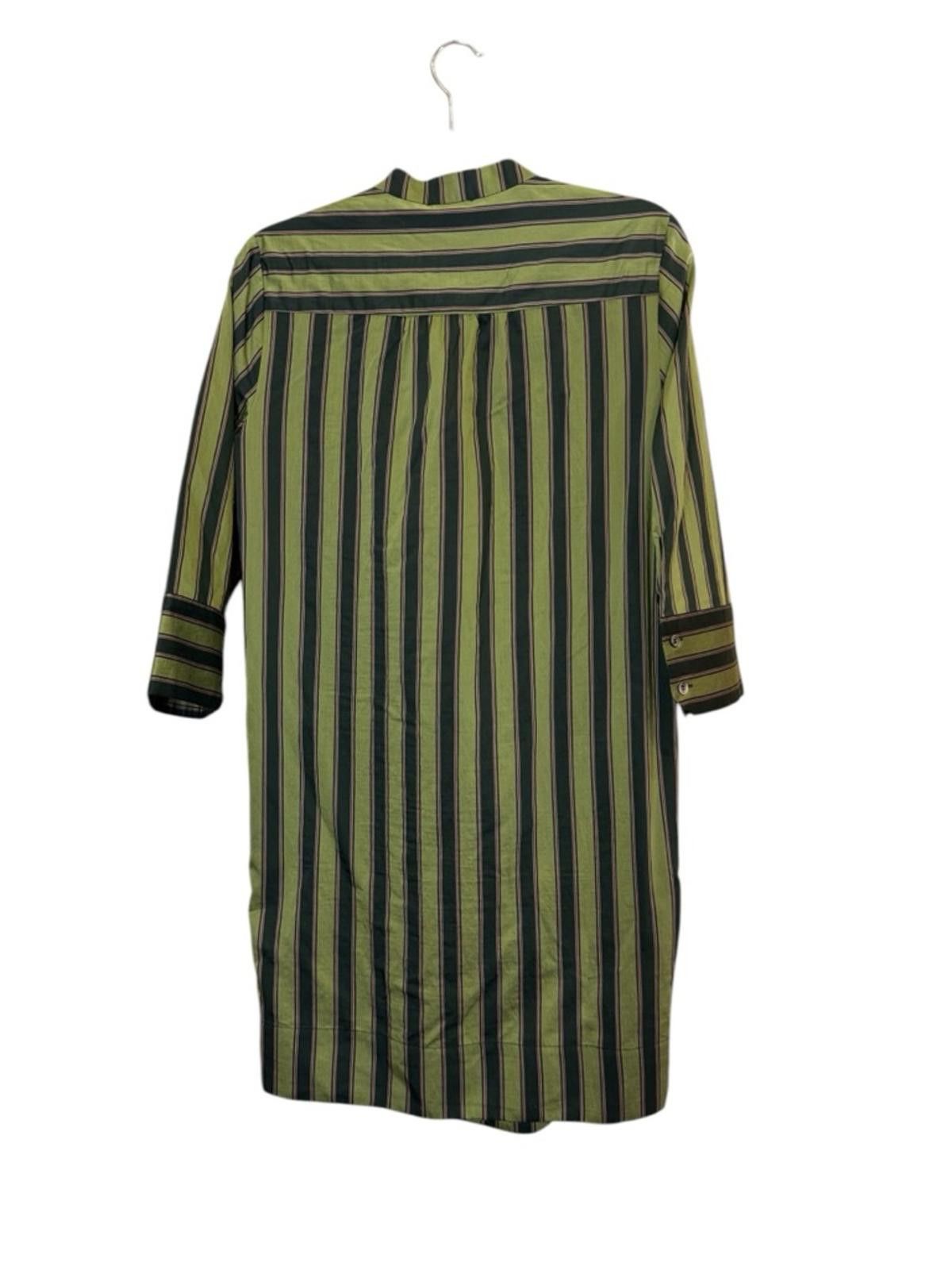 Other Iris & Ink Women’s Retro Stripe Minimalist Shirt Dress sz 6 Size M / US 6-8 / IT 42-44 - 4 Thumbnail