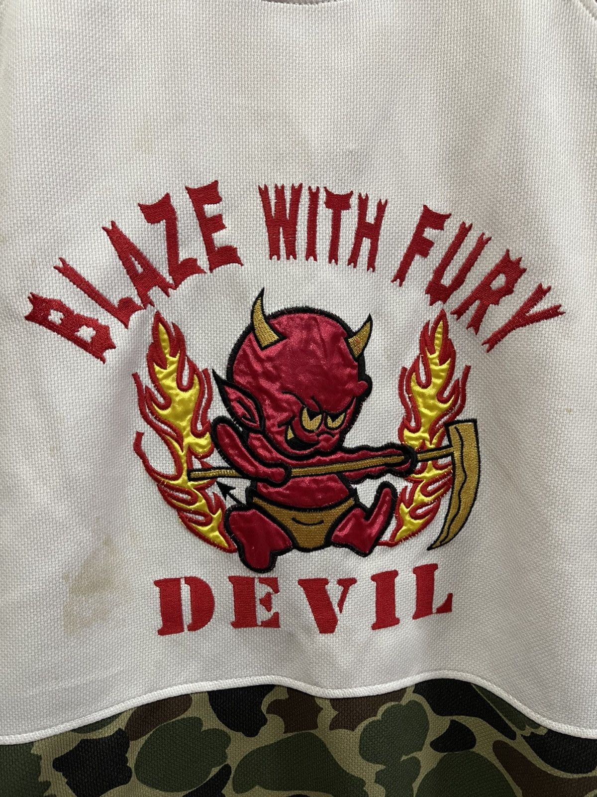 Vintage Vintage Devil Camo Hip Hop🔥🔥🔥 Size US XL / EU 56 / 4 - 2 Thumbnail