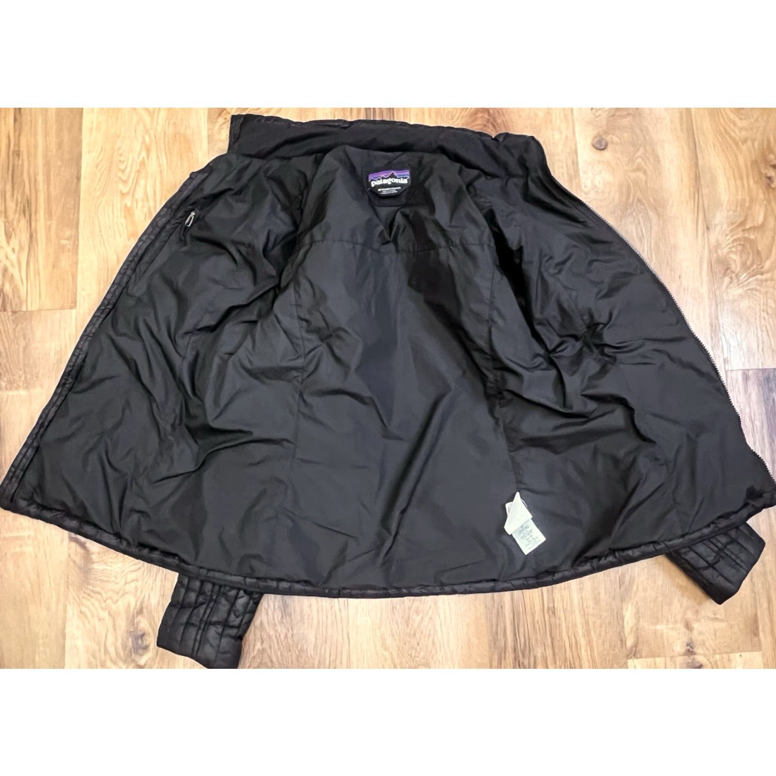 Patagonia PATAGONIA Womens Puffer Jacket Insulated Lightweight Coat M Black Nylon Polyester Zip Quilted Pockets Logo corn depot? Size M / US 6-8 / IT 42-44 - 7 Thumbnail