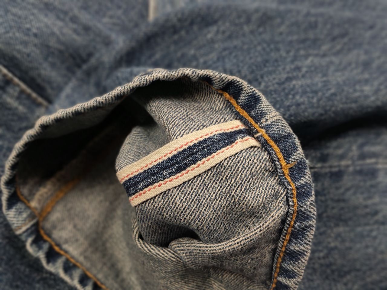 Levi's Vintage Levis Clothing Selvedge Denim Jeans Talon 50's Style Size US 30 / EU 46 - 15 Thumbnail
