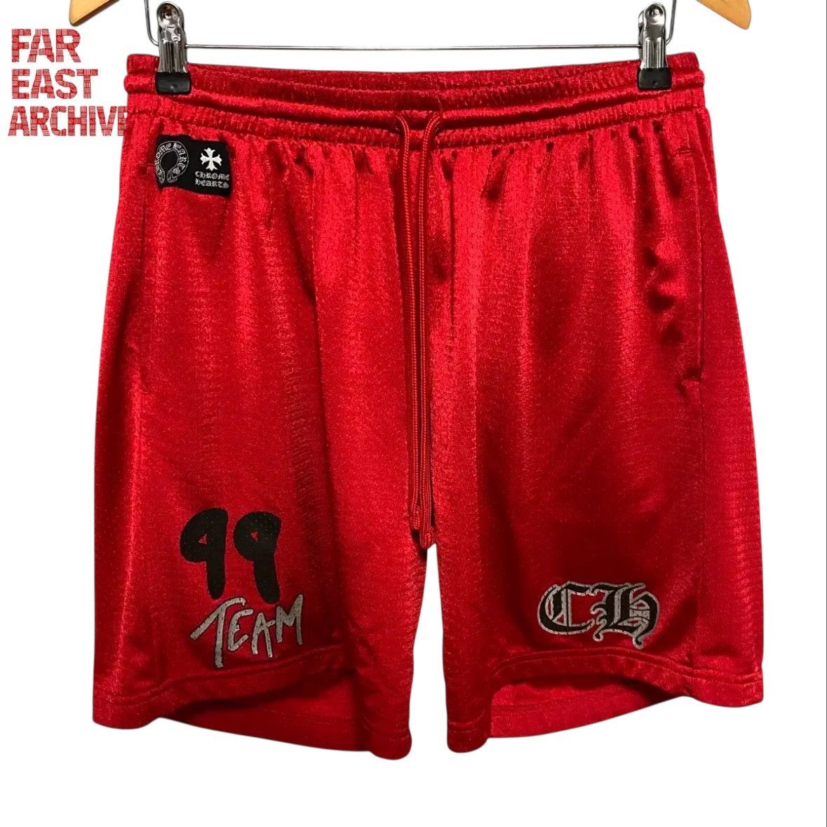 Chrome Hearts Mattyboy Mesh Short Red Size US 36 / EU 52 - 1 Thumbnail