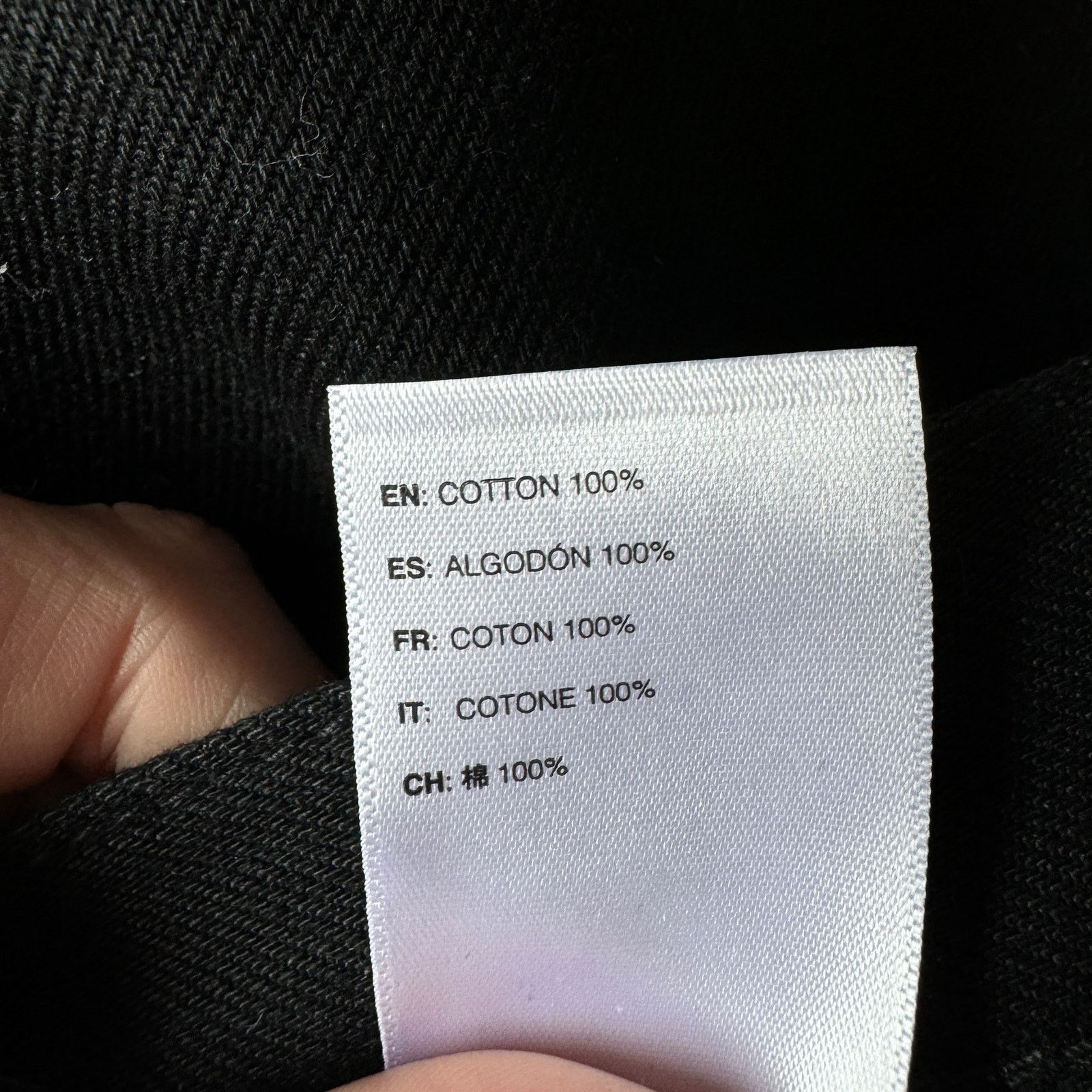 John Elliott John Elliot Straight Leg Black Jeans Size US 31 - 6 Thumbnail