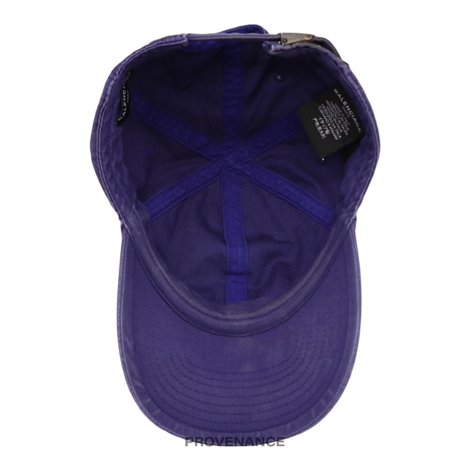 Balenciaga 🔴 Balenciaga Campaign Cap - Washed Blue Size ONE SIZE - 8 Thumbnail