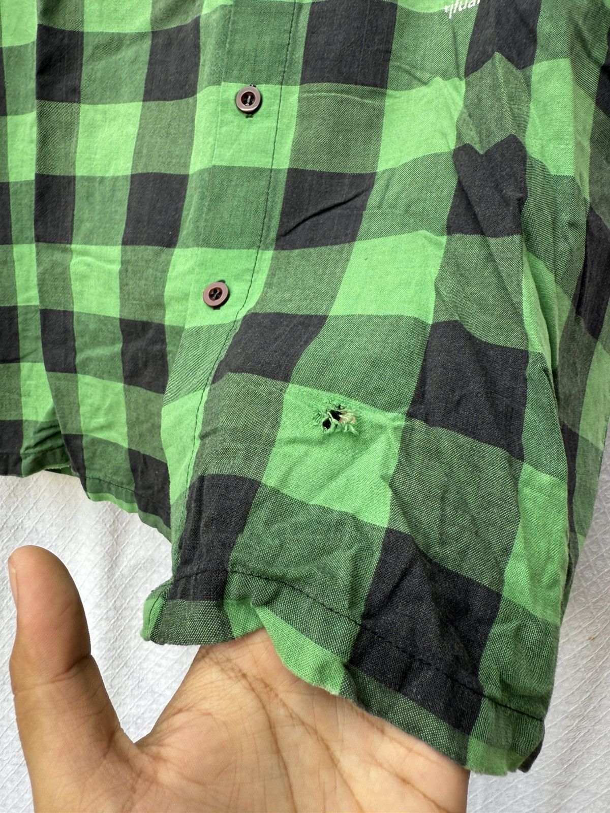 Beauty Beast Yeter Poem Plaid Button Up Shirt Size US L / EU 52-54 / 3 - 6 Thumbnail